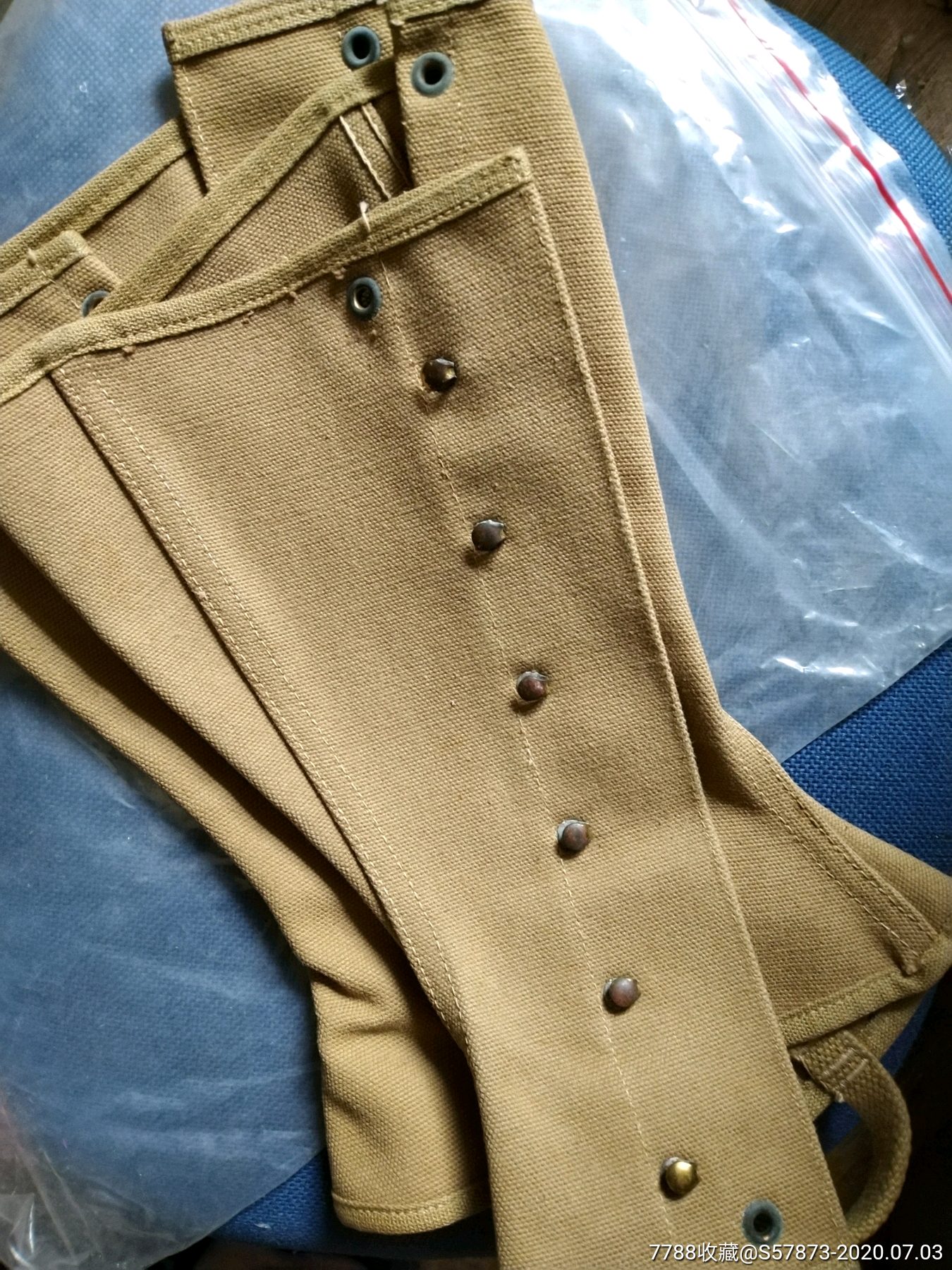 二战美军帆布绑腿库存