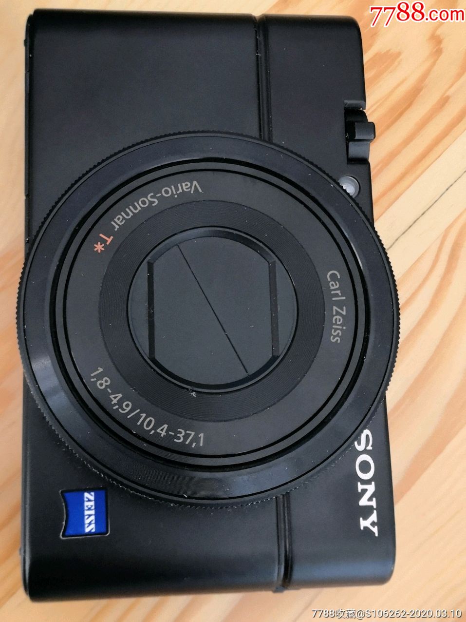 索尼(sony)dsc-rx100蔡司镜头黑卡数码相机1部 16gb存储卡