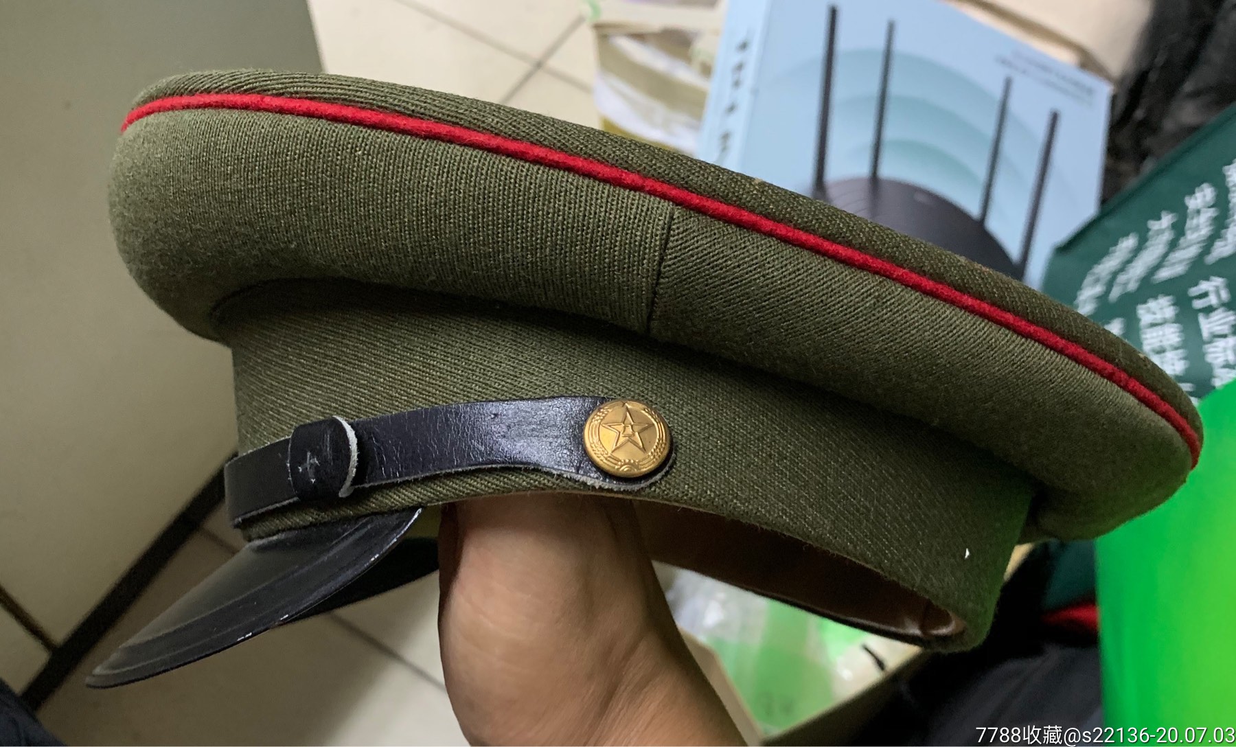 55式校官大檐帽