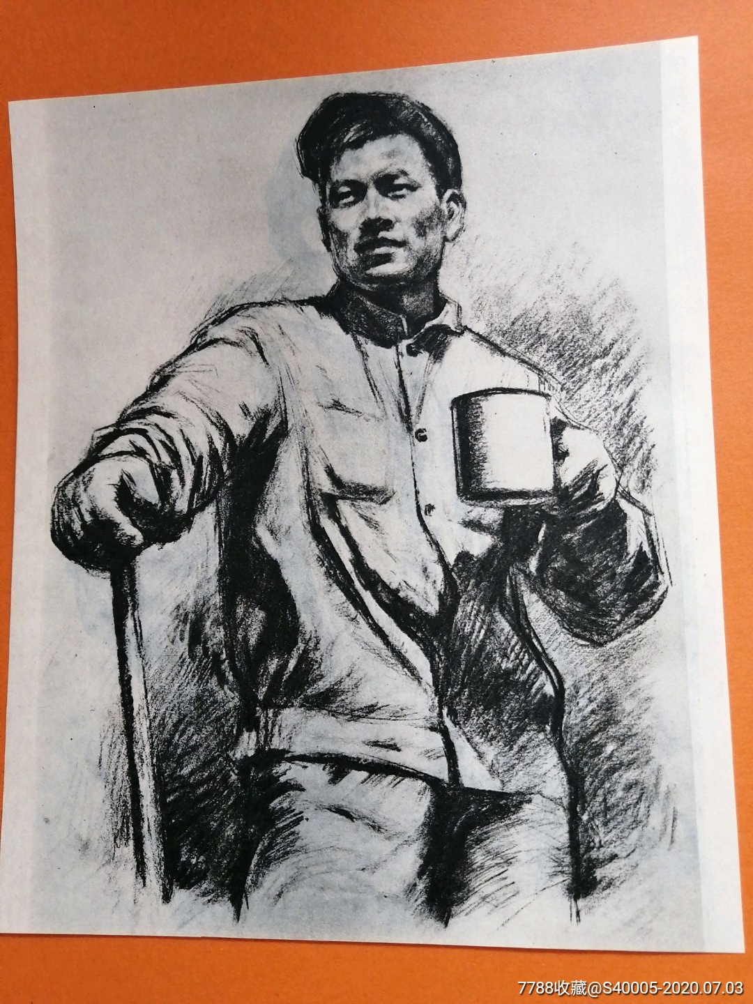 绘画对角约30厘米马玉如