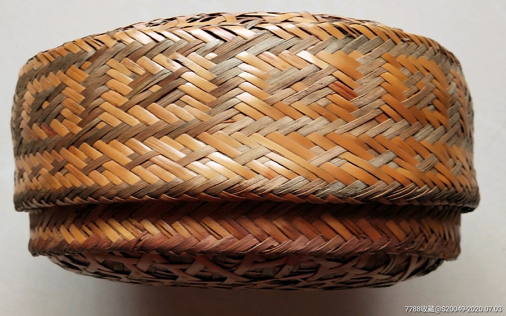 清代万里茶道出囗俄国"蒲编茶盒"!茶饼外包装!