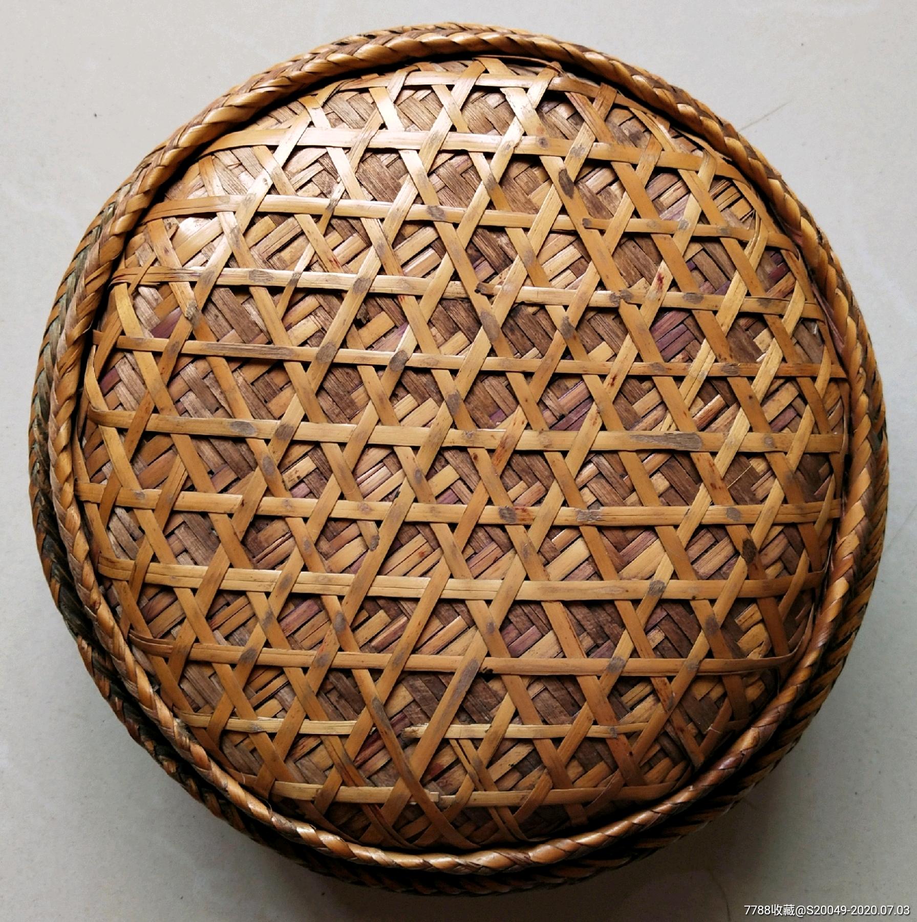 清代万里茶道出囗俄国"蒲编茶盒"!茶饼外包装!-茶叶罐/盒-7788收藏