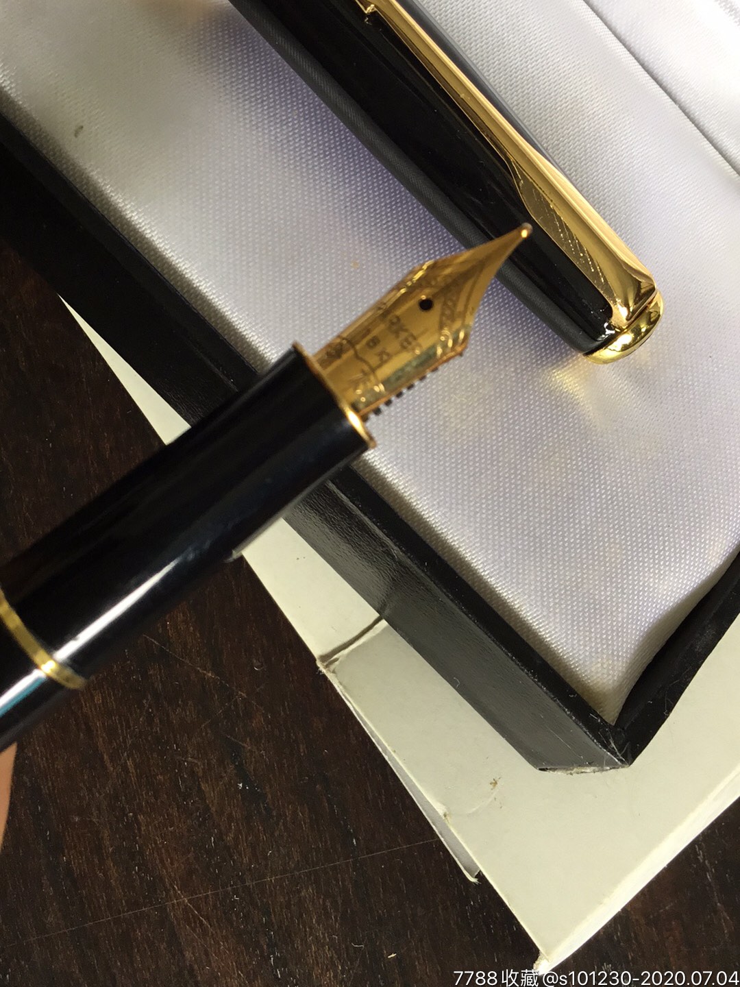 派克18k-750金笔