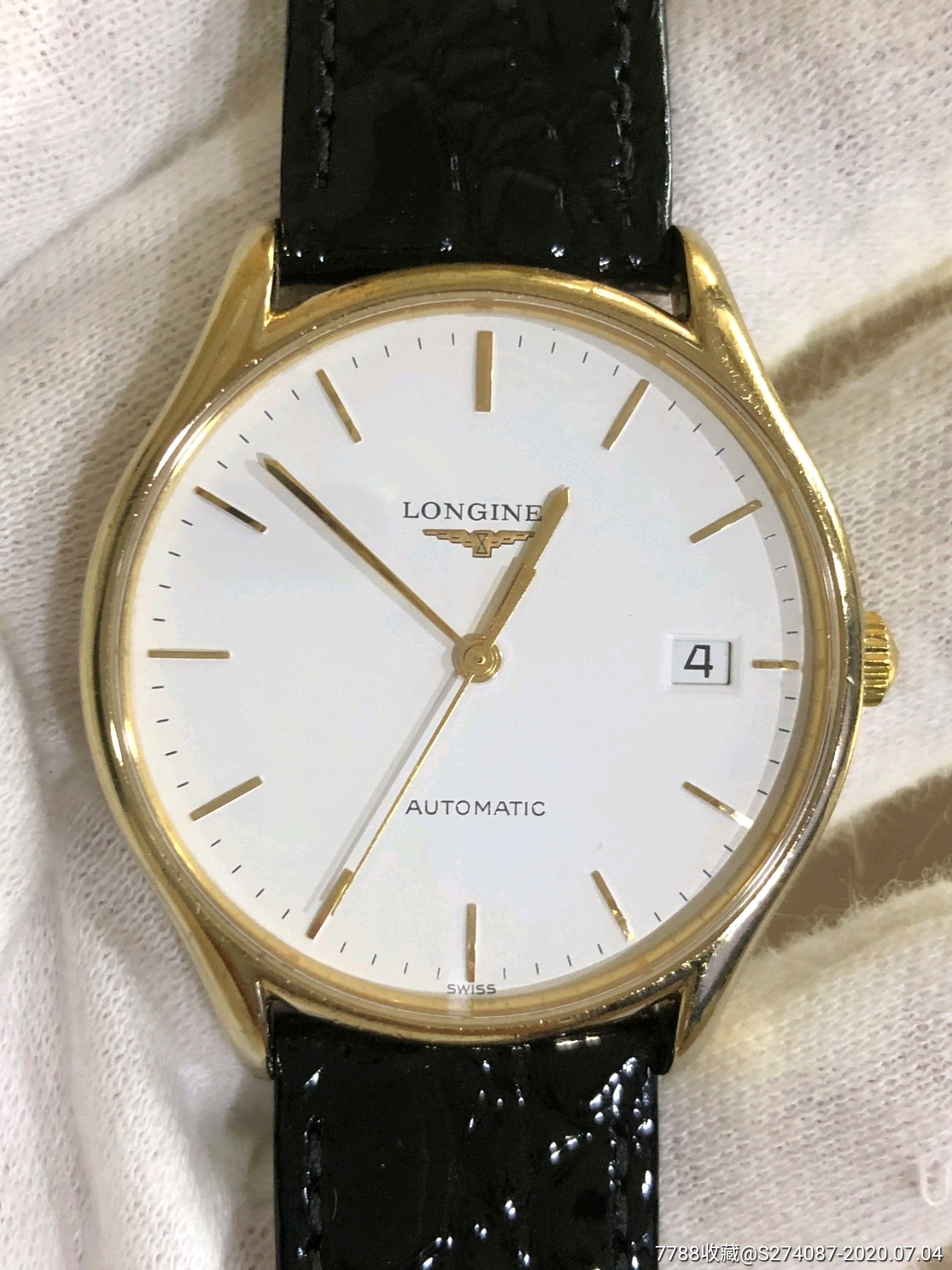 浪琴优雅系列l4.760.2自动机械中性表,28*2机芯,表径35mm,原始品相