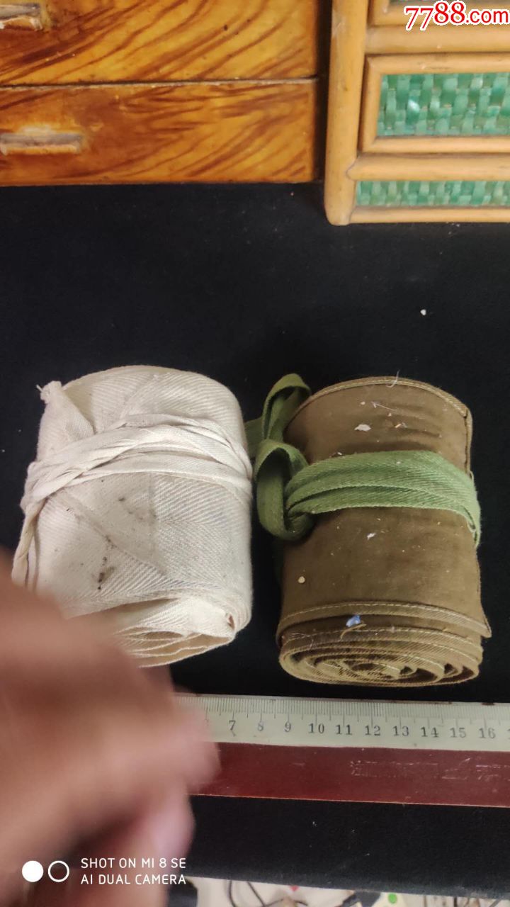 老式裹腿布绑腿布1圈共计2圈
