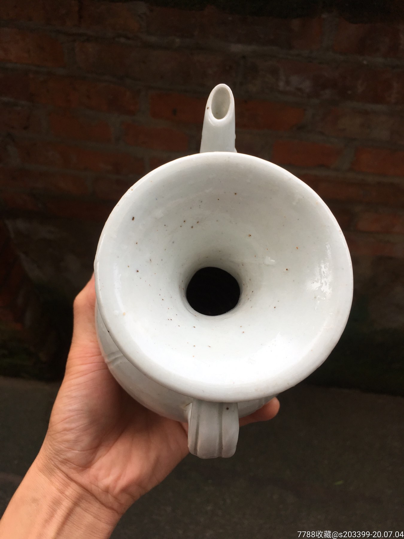 福建白釉执壶,单色白瓷_第1张_7788白瓷收藏