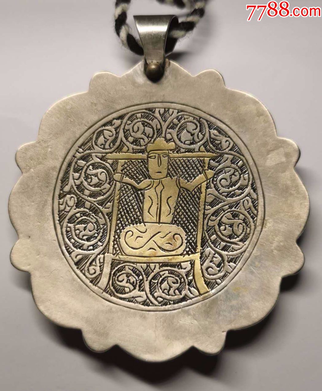 中世纪古罗马贵族银错金红玛瑙雕件佩饰_外国徽章_大观藏宝【7788收藏