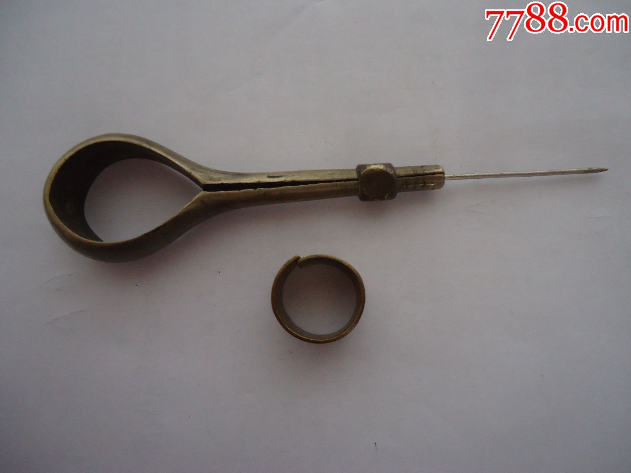 老六棱铜锥子铜顶针