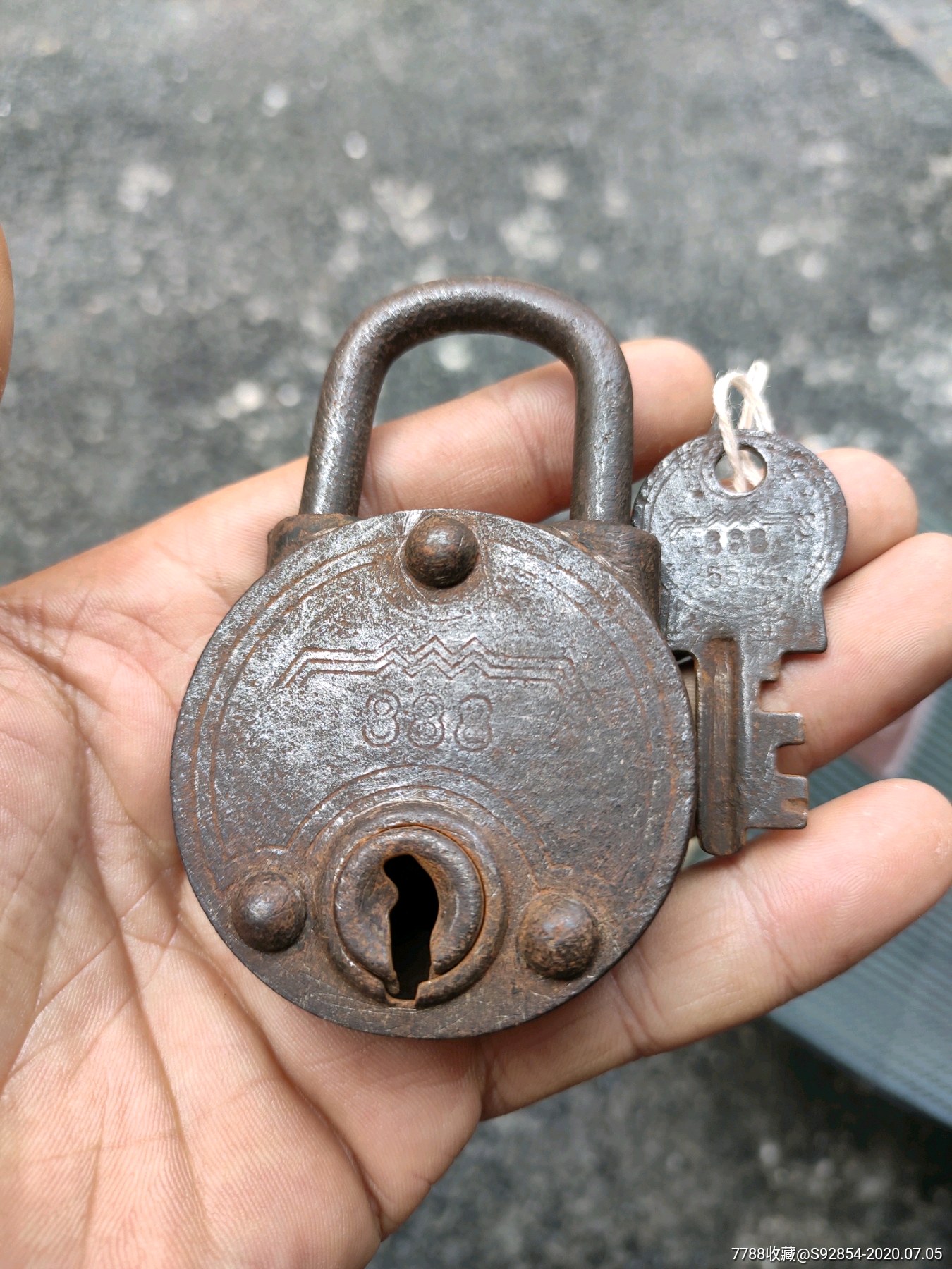 民国.早期挂锁