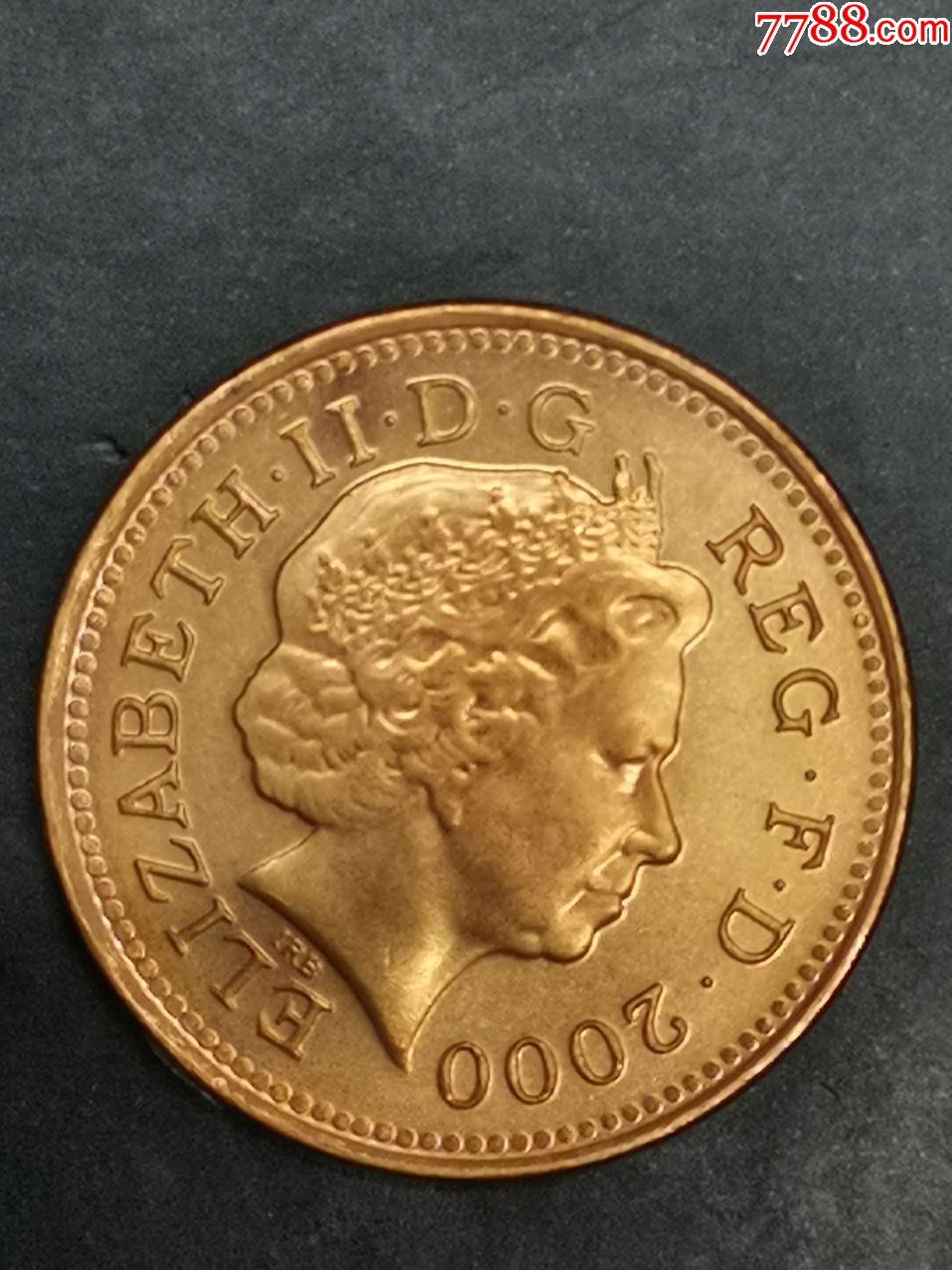 英国2000年1便士