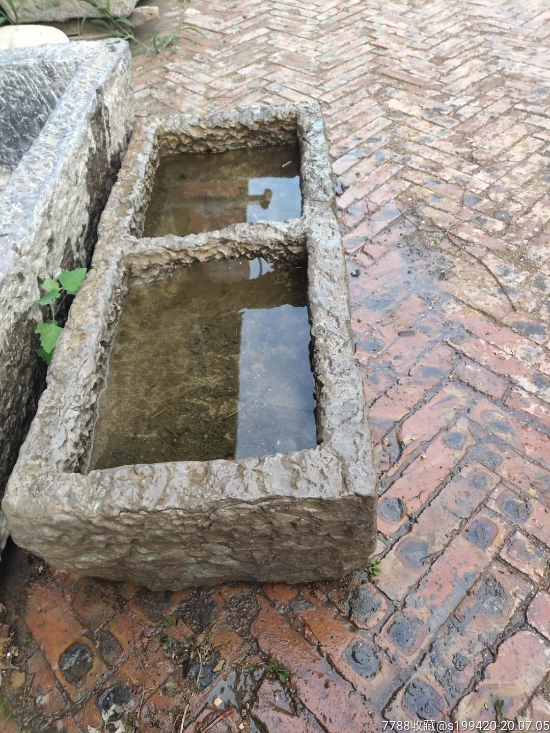 清青石石槽造型独特漂亮完整包老600元不议价不包邮