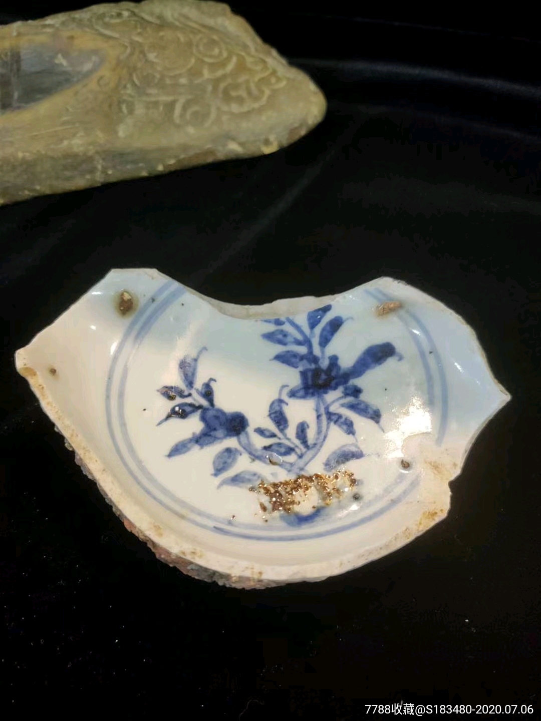 明代青花瓷片-价格:100元-se74117897-瓷片-零售-7788陶瓷