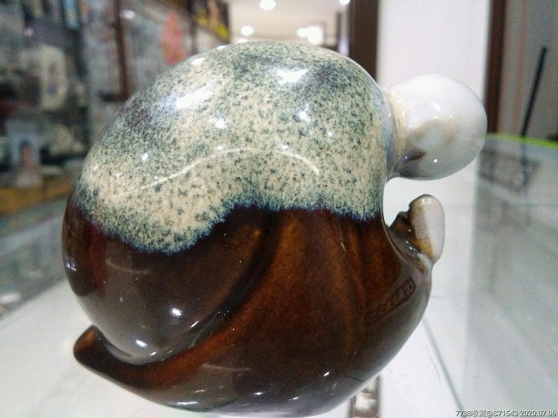 宜兴美陶《拜》