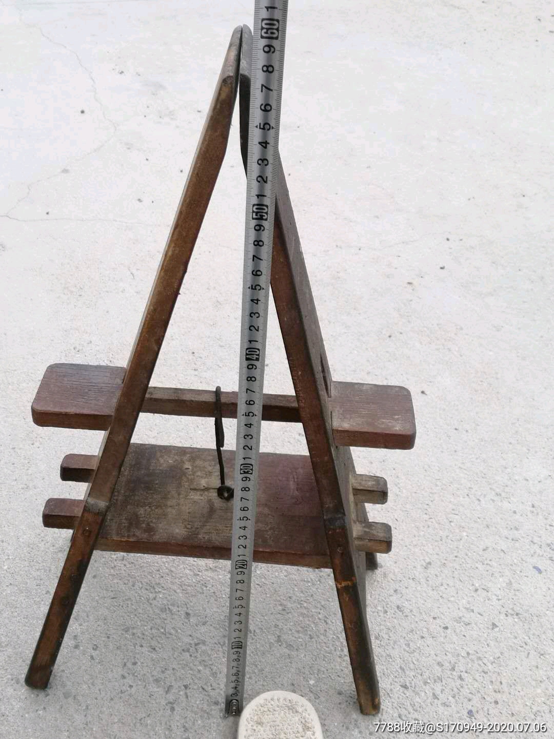 56民俗老物件纳鞋底工具