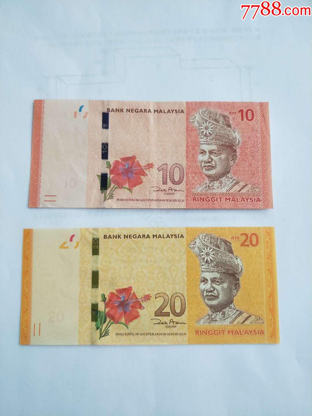 带你看看马来西亚的钞票，我就喜欢这大红大紫的钞票 - 哔哩哔哩