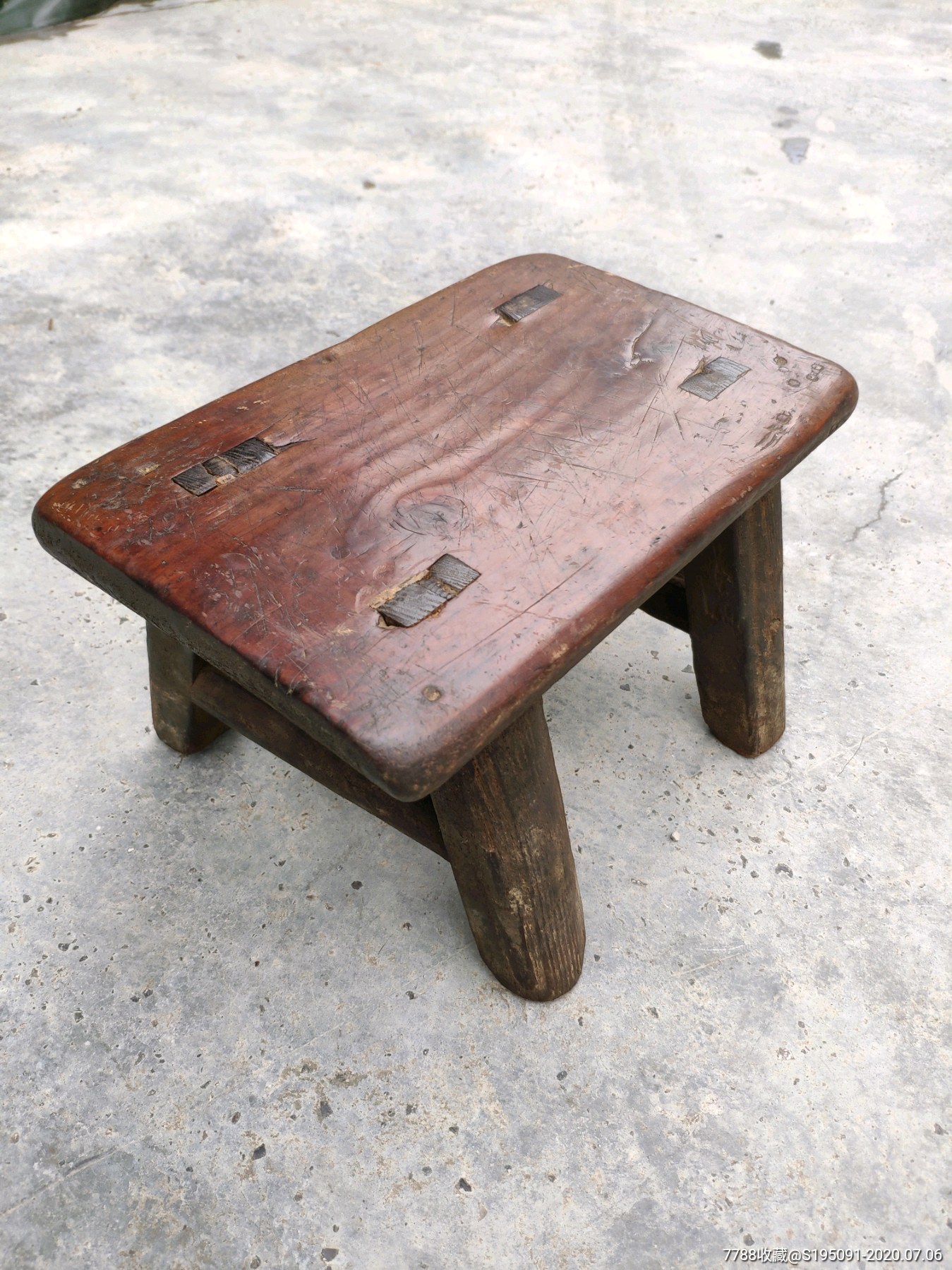 民国实木小板凳古董椅子凳子