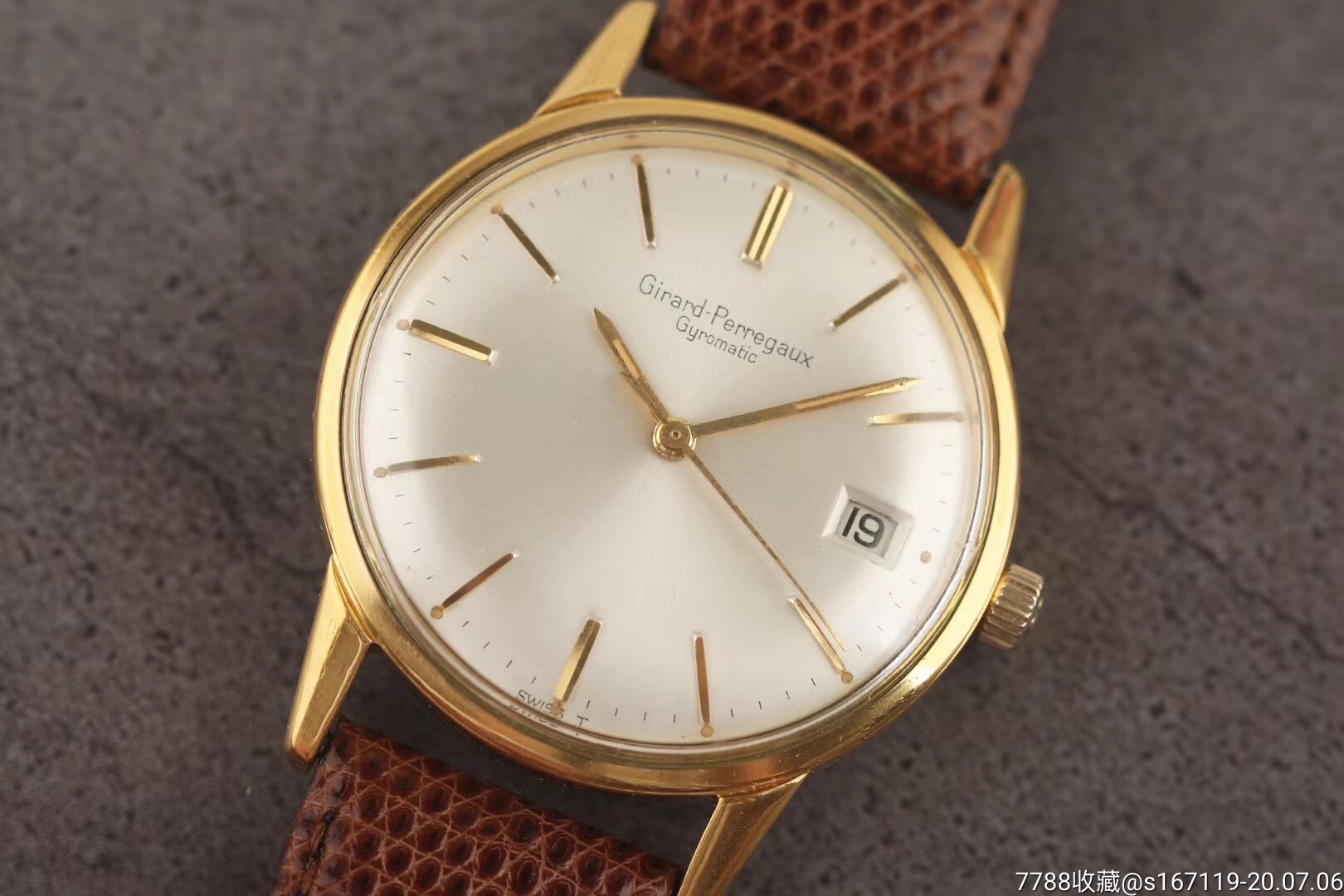 十大名表芝柏古董表简约风格表径34.