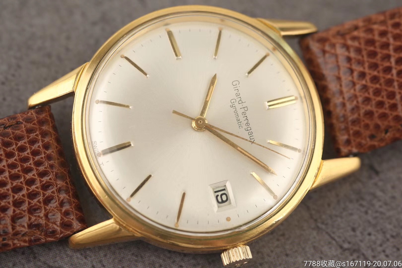 十大名表芝柏古董表简约风格表径34.