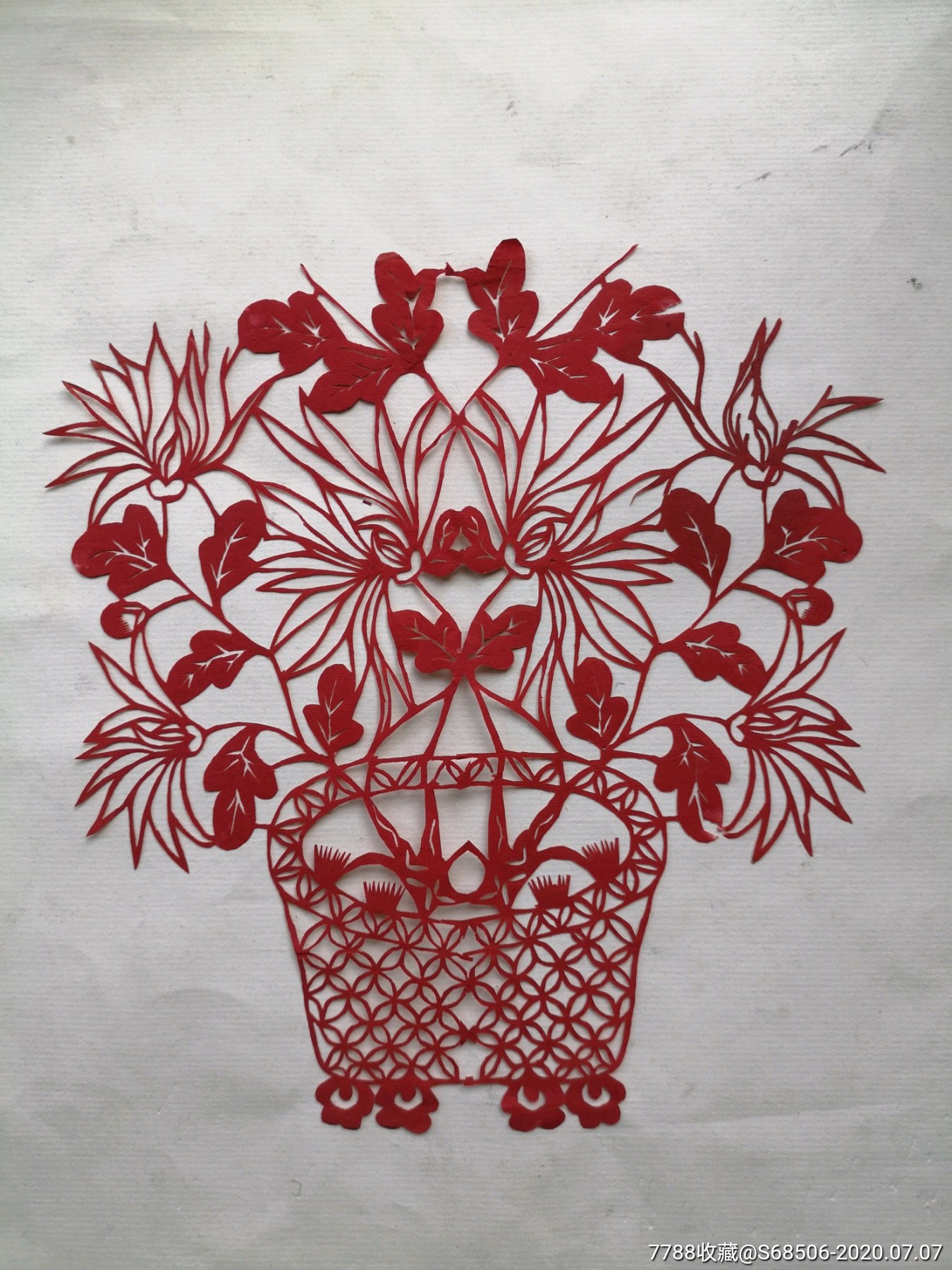 胶东剪纸182_剪纸/窗花_第1张_7788纸艺