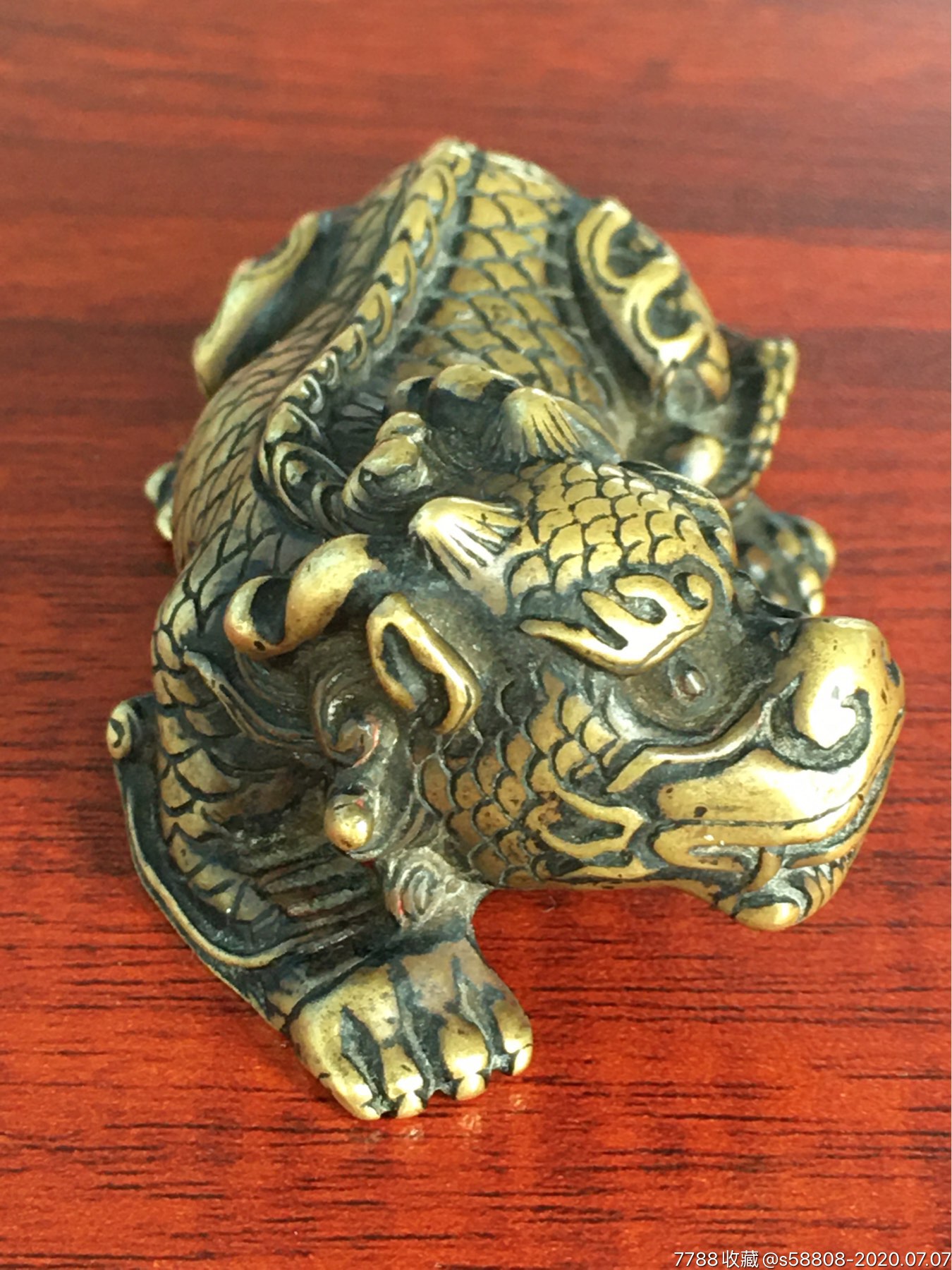 清代瑞兽镇纸