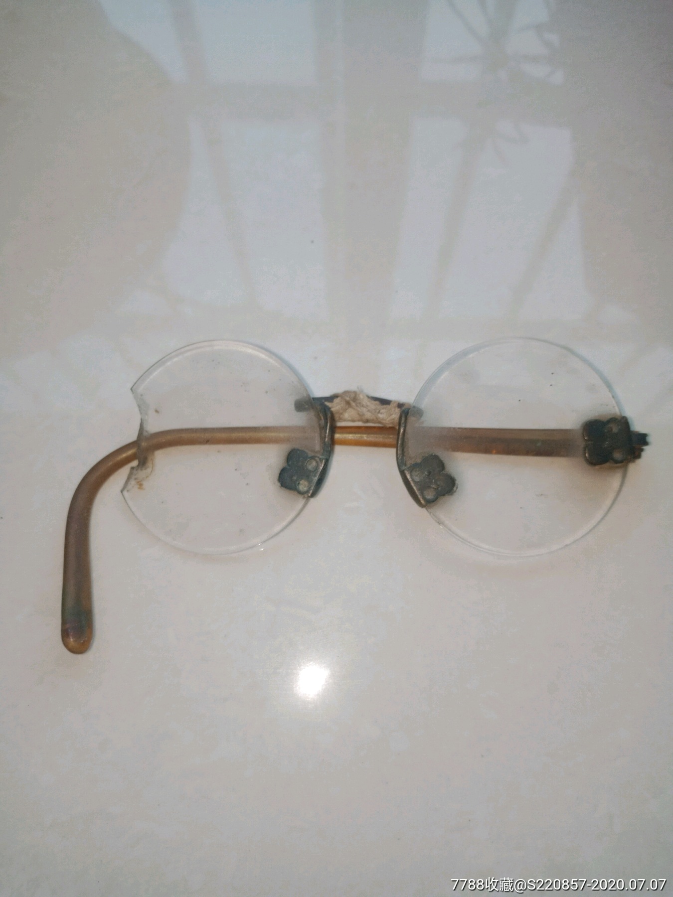 清代水晶老眼镜