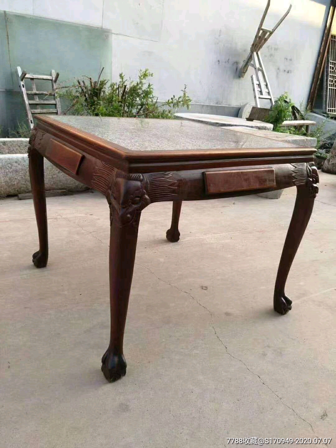 麻将桌50-木桌/几/案-7788旧家具收藏