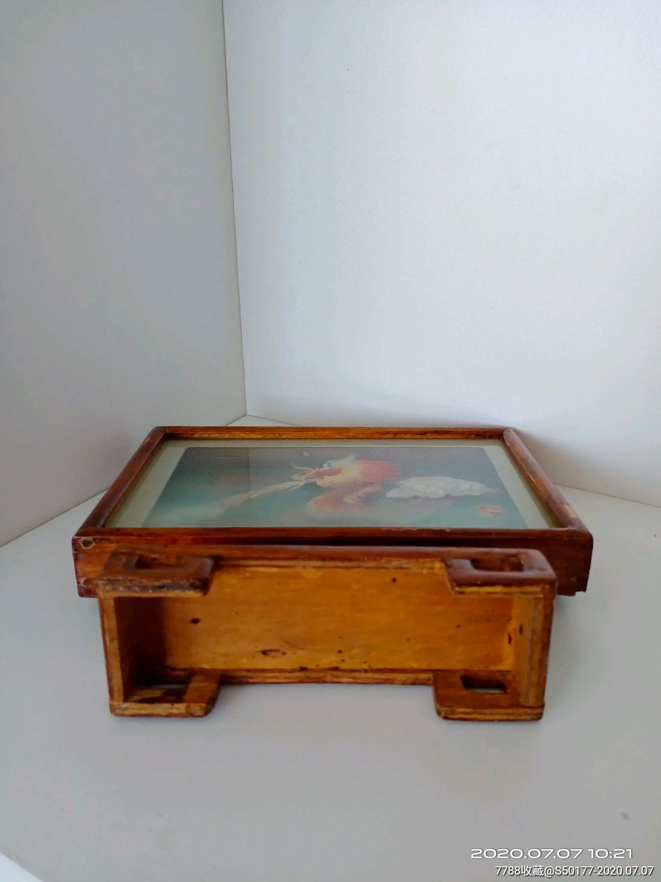 50年代贝雕屏风