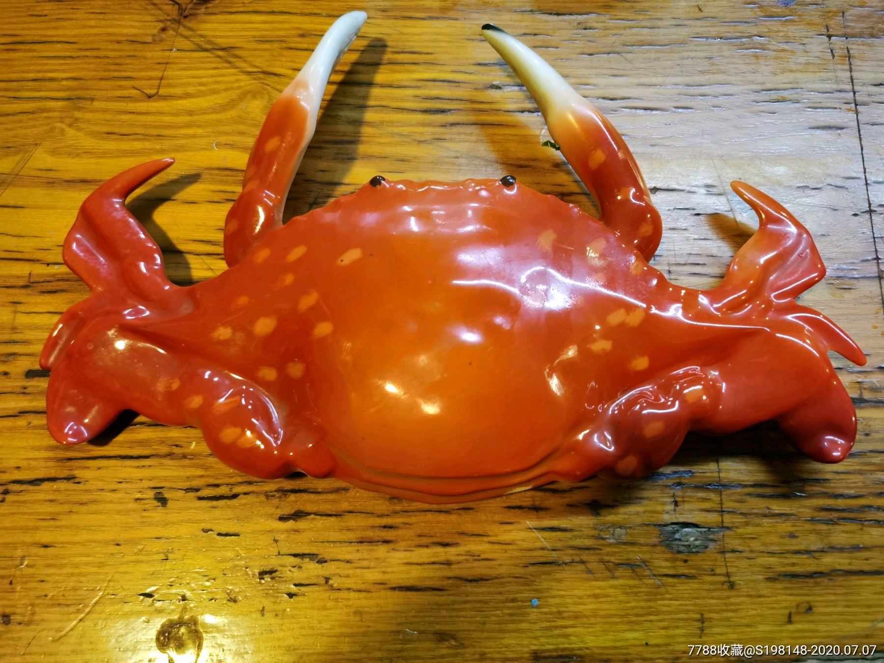 文革时期,大瓷螃蟹,螃蟹横着走,发横财