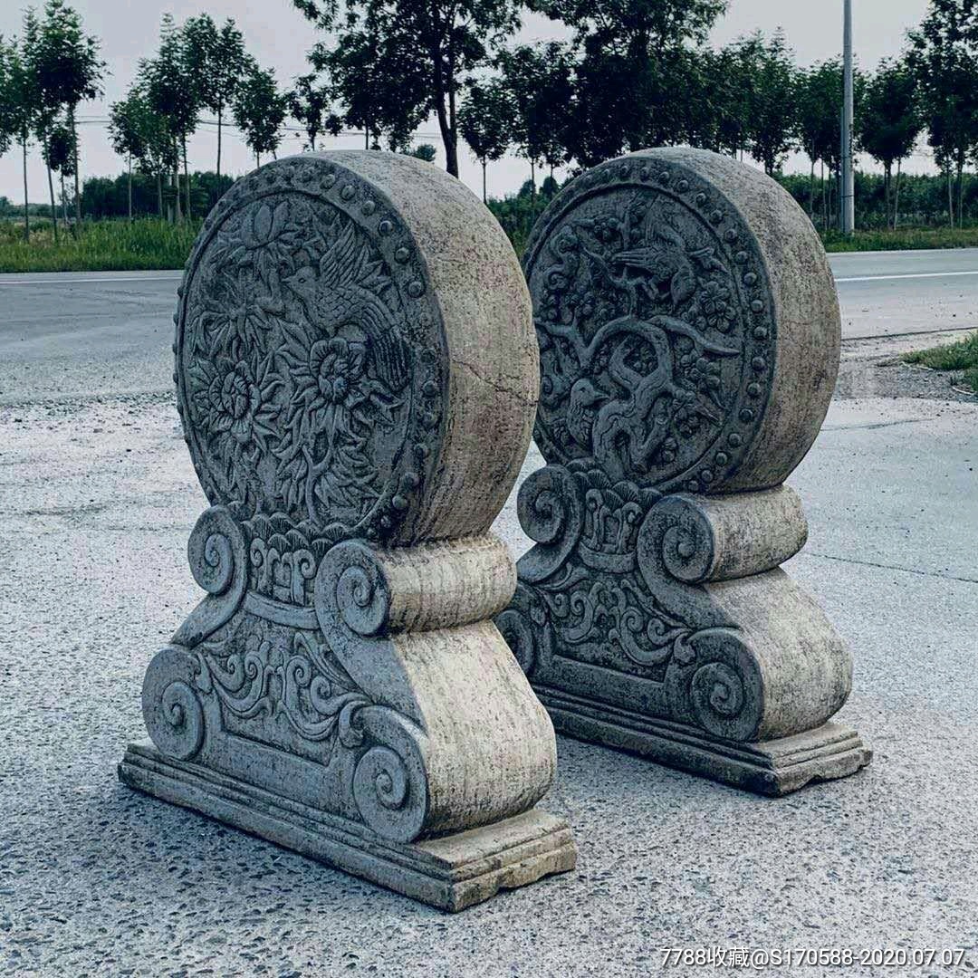 清代满工青石门档,做工精细,包老到代.