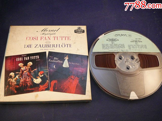 tape2408london;莫扎特女人心,魔笛节选