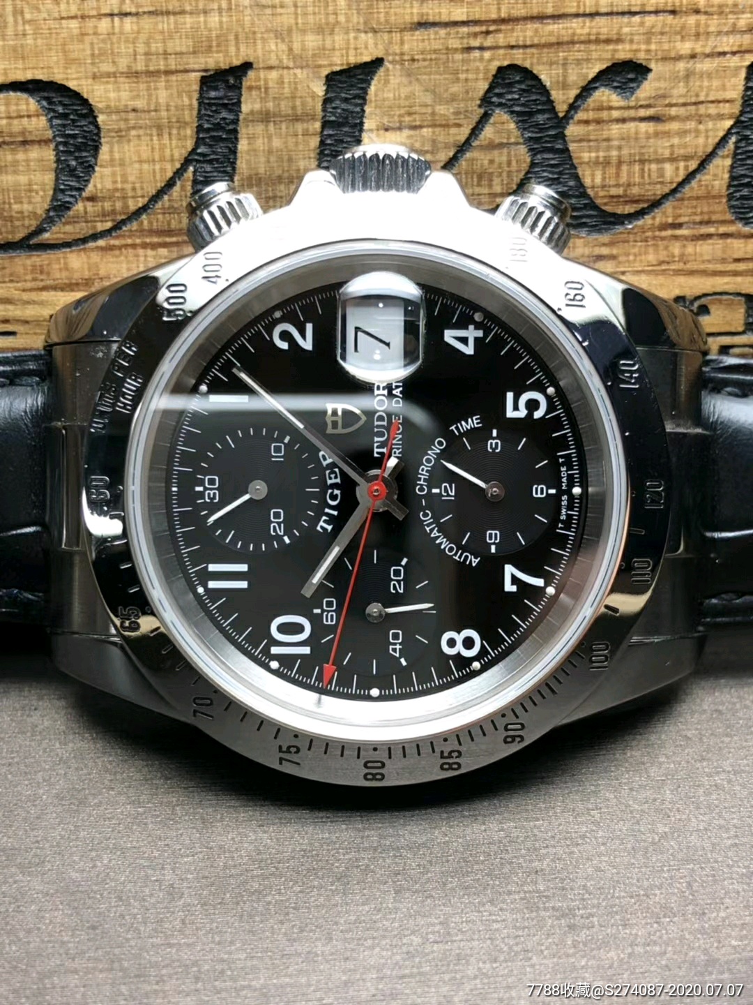 tudor帝舵79260p熊猫迪计时腕表,表径不含把40mm,走时精准,停