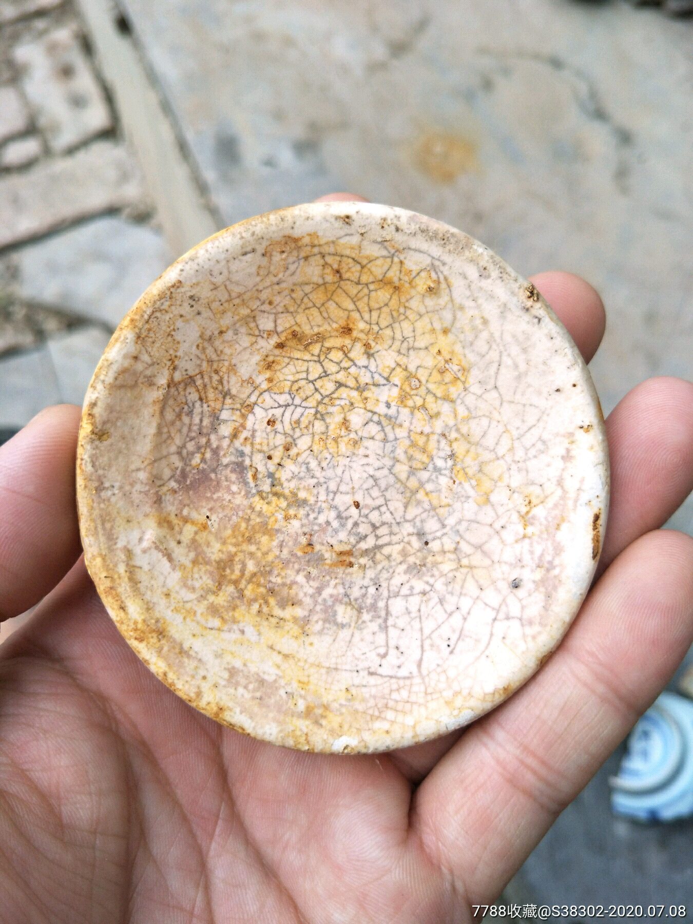 宋元时期小碗小盘碟子临清运河古玩店万枚瓷片标本馆