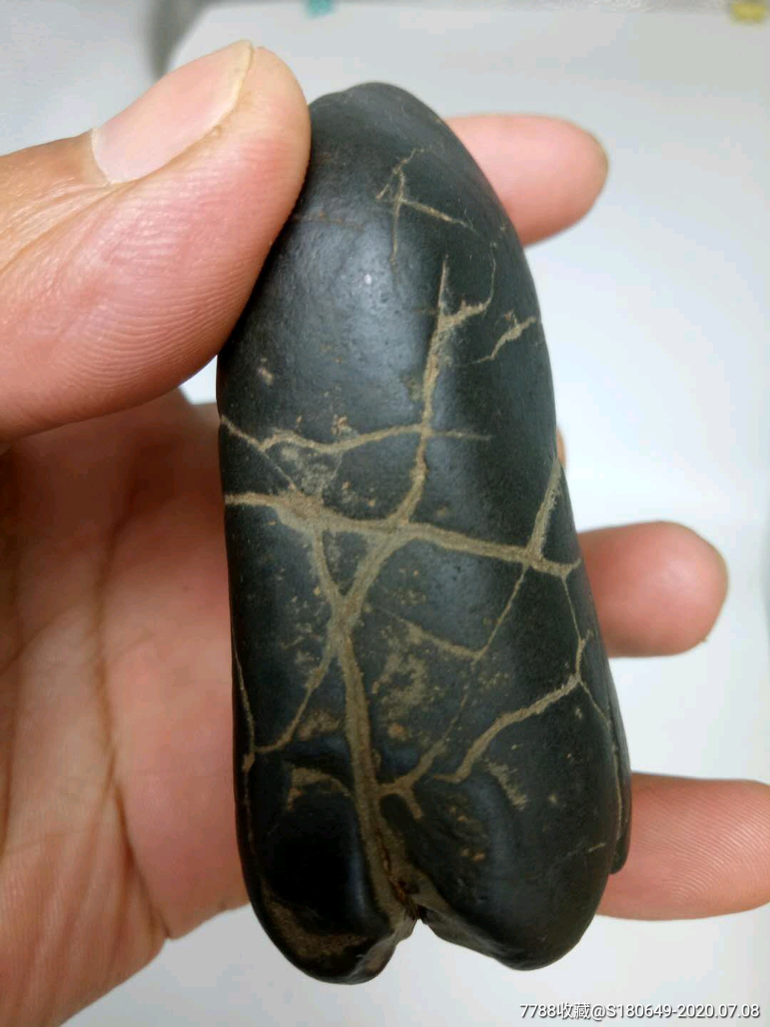 乌龟纹陨石,强磁