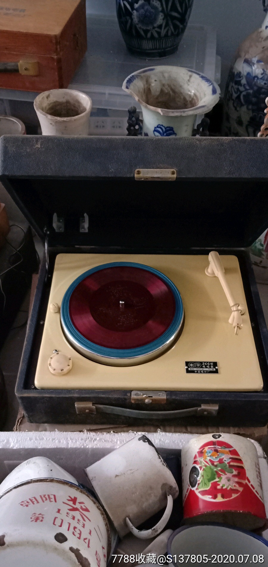 中华206型唱片机电唱机