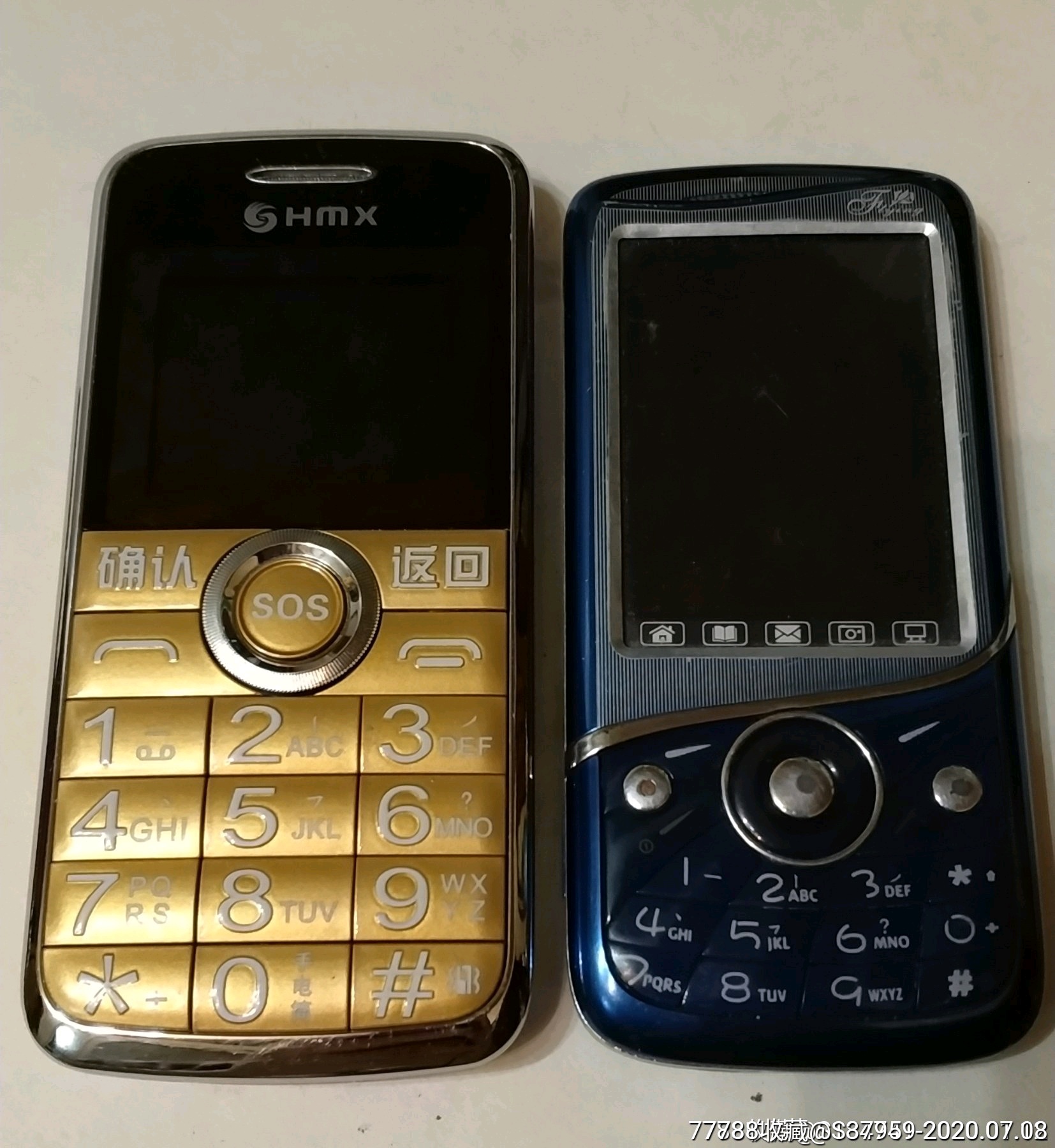 金鹏手机--型号:s3566和vogo手机型号--s690--2台一起卖