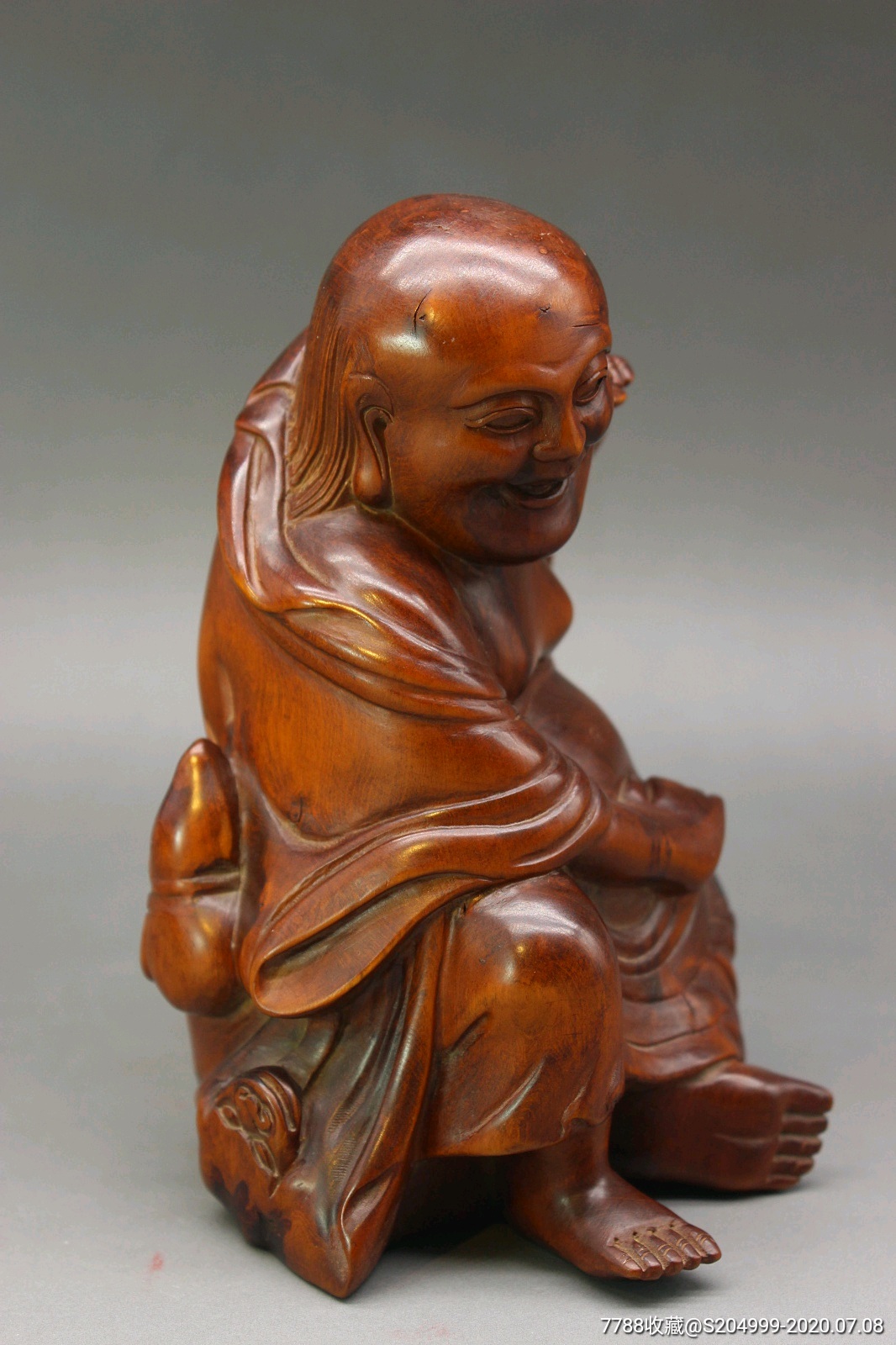 包浆一流的黄杨木刘海