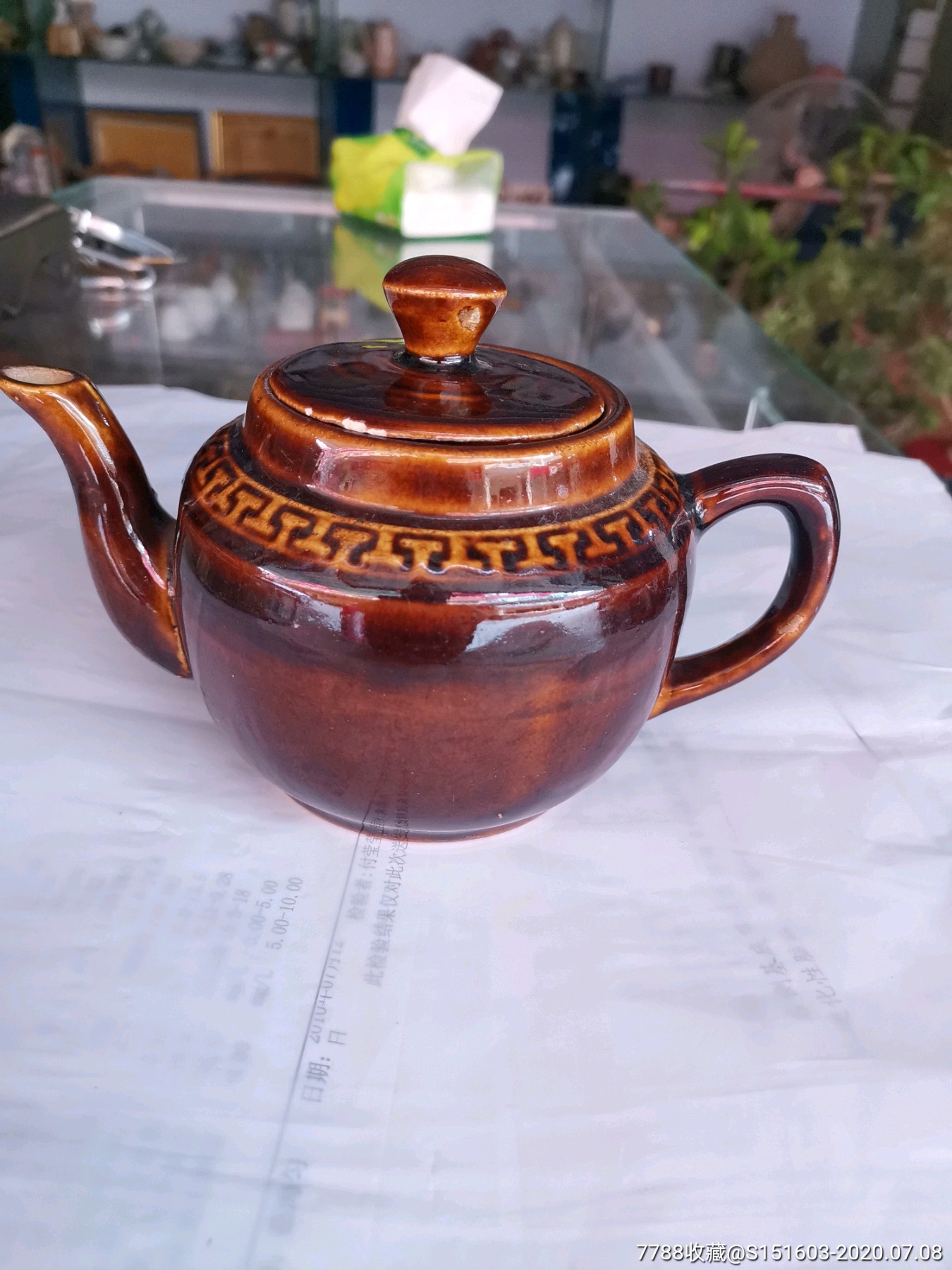 酱釉壶-茶壶-7788茶具