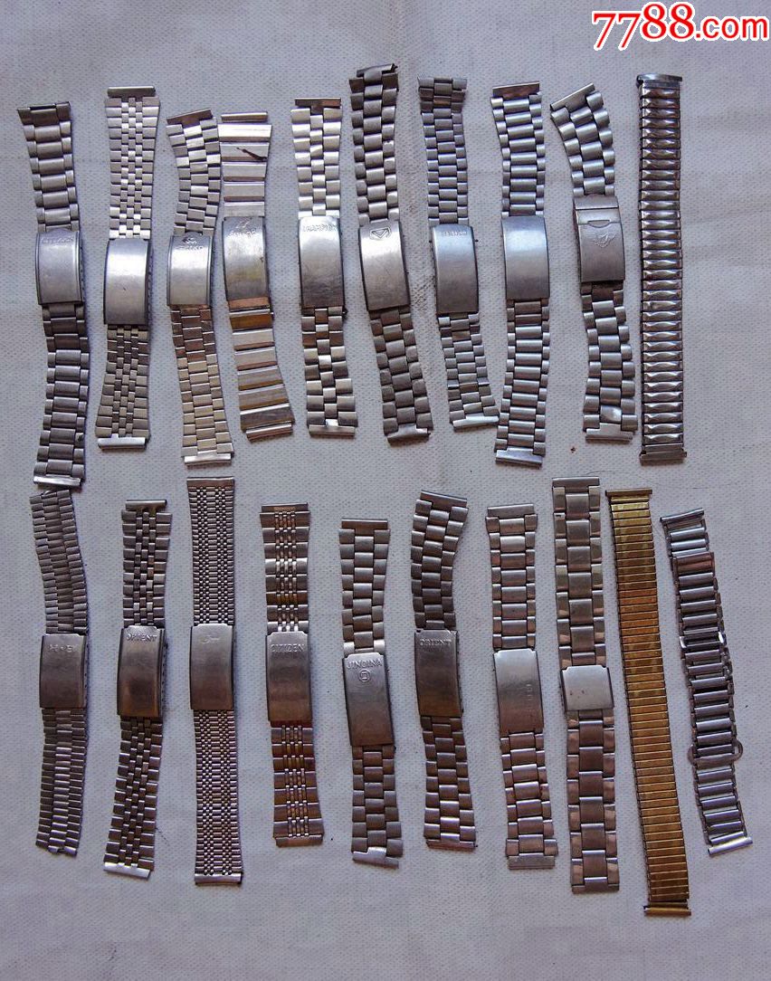 老的手表带手表链(20种各不同)合让1