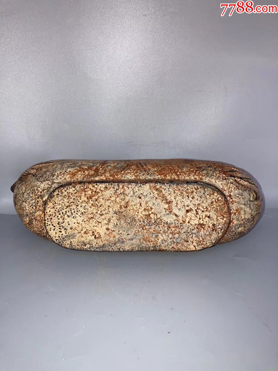 红山文化陨石摆件枕头a101s32e