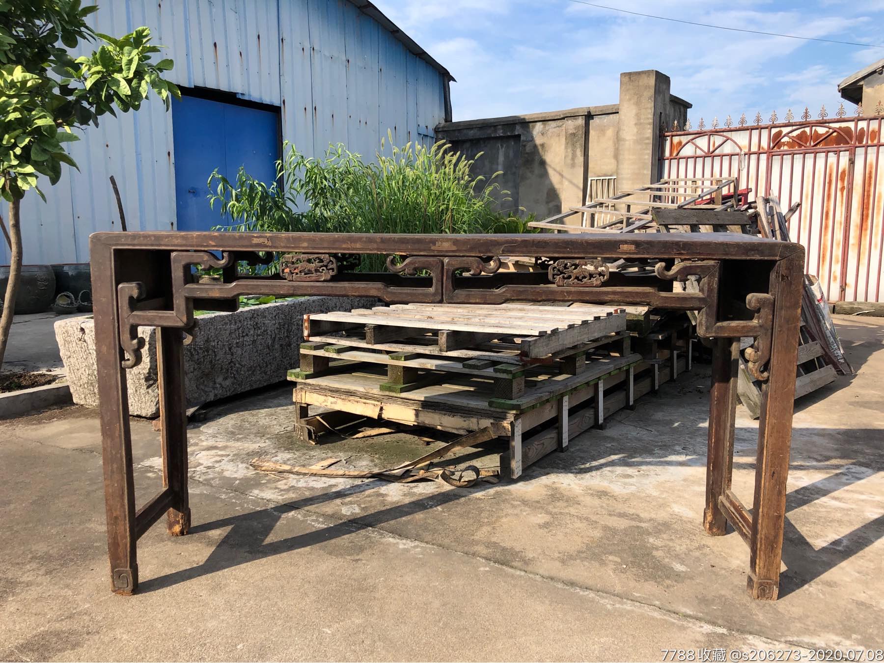 【民国】江南特色老家具长条桌条案