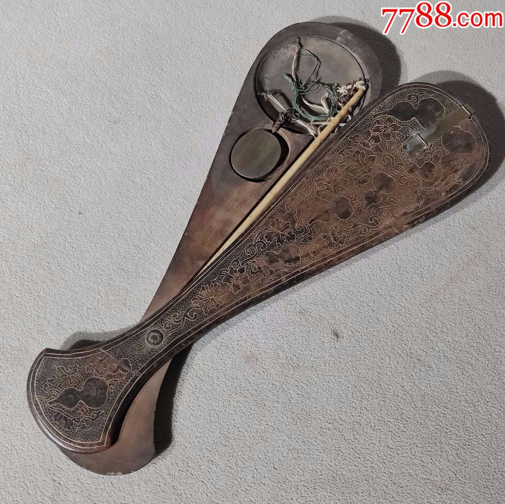 清代雕刻精美戥子称一套