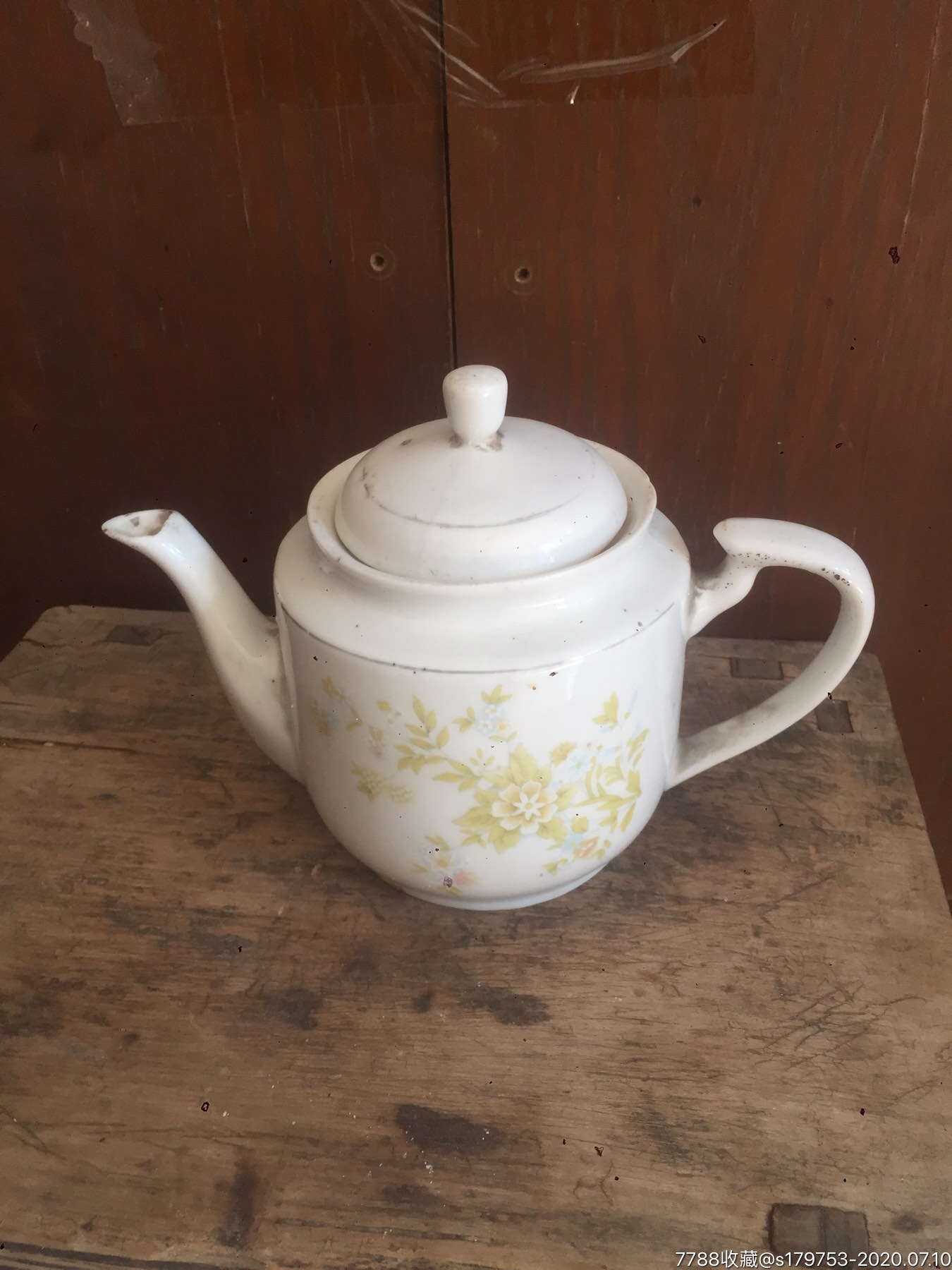 老茶壶一个-价格:50元-se74203359-彩绘瓷/彩瓷-零售-7788收藏__收藏