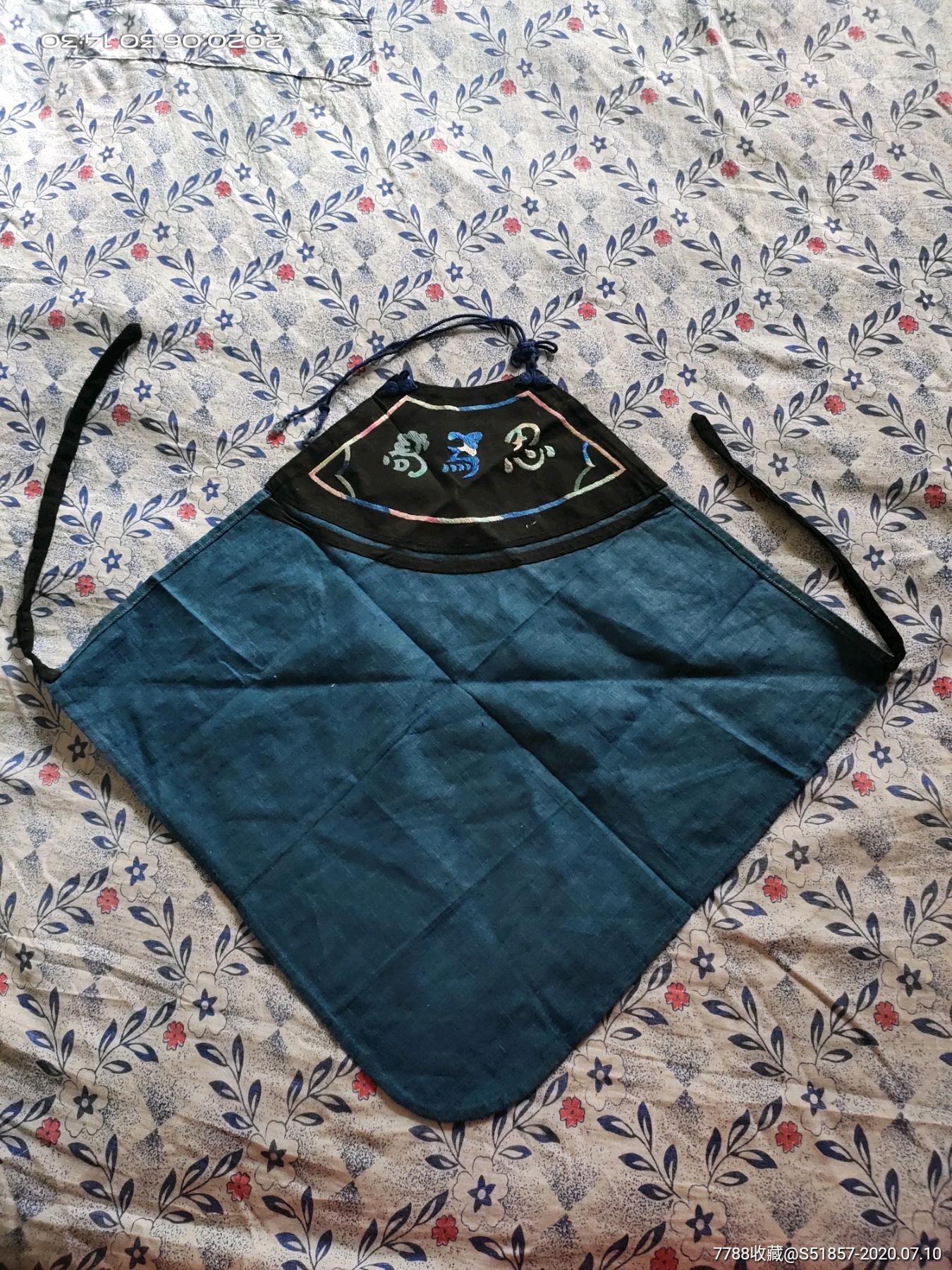 老肚兜(手工缝制,手工绣)
