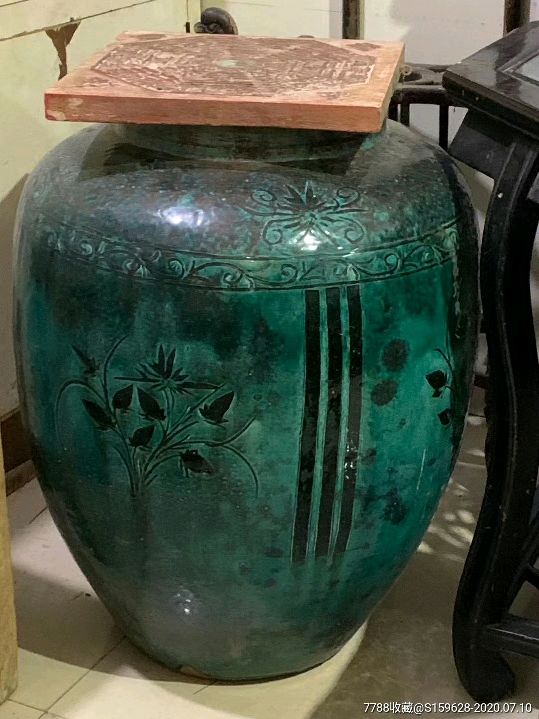     "商品>>>>99清代绿釉缸全品