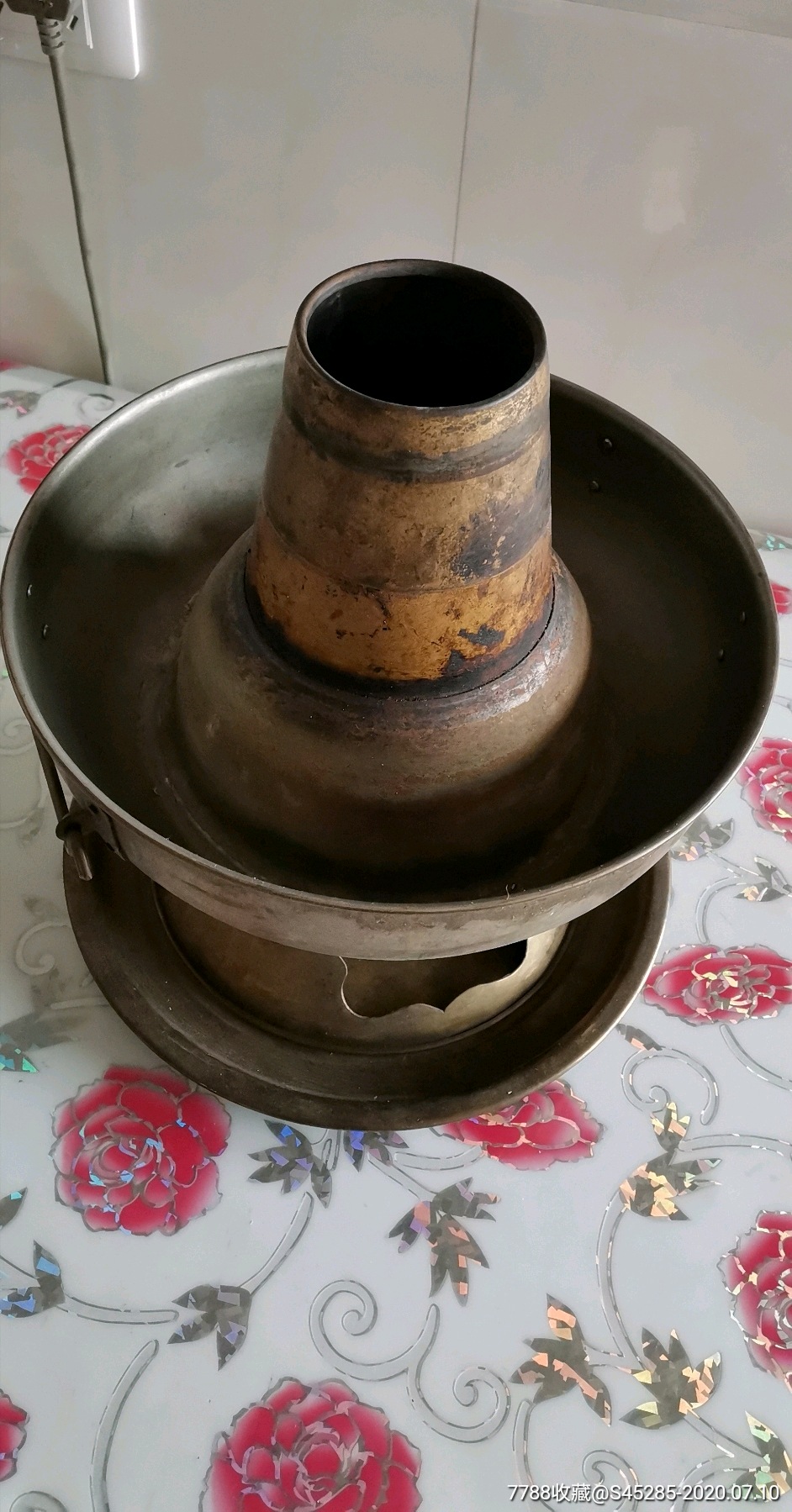 80年代丰镇铜火锅一套