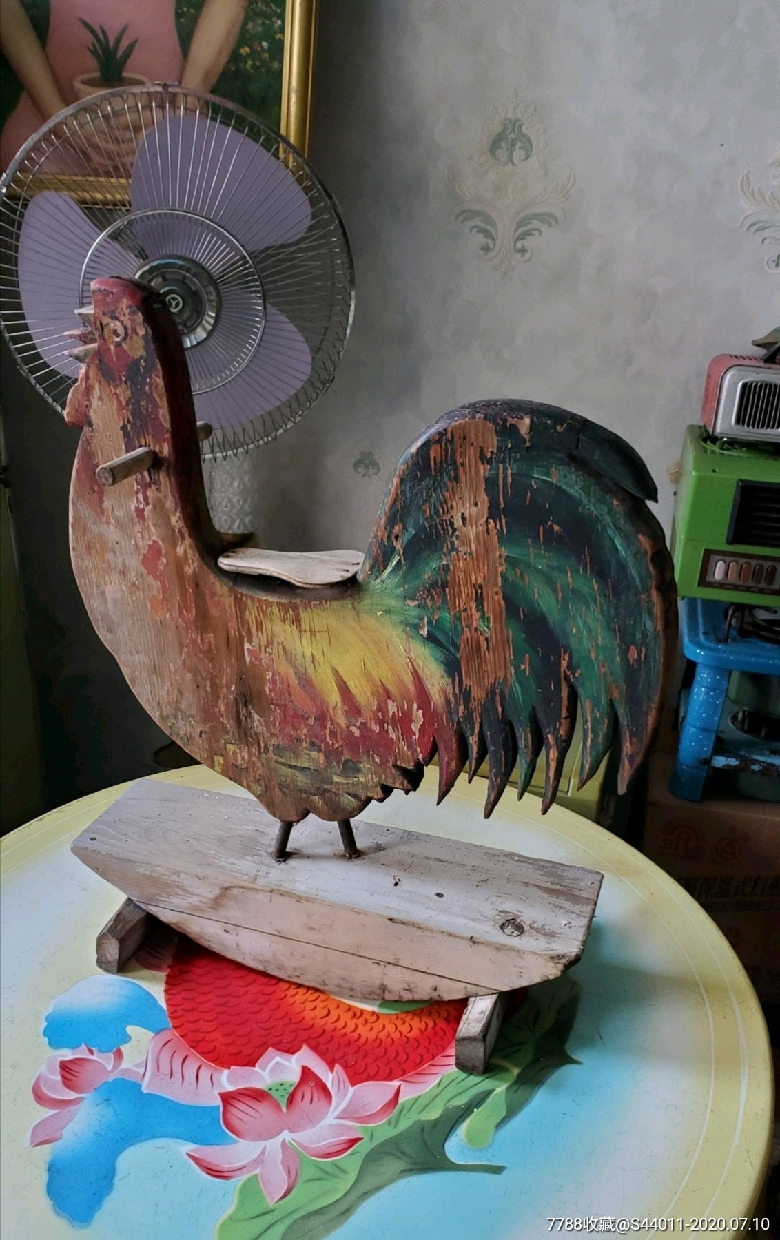 五十年代木公鸡,老玩具