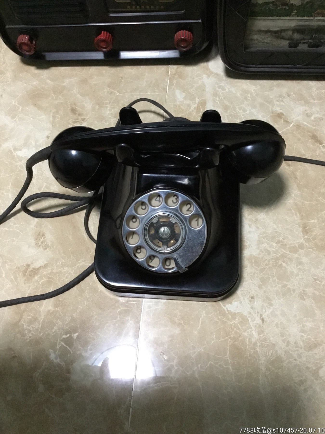 拨盘电话,旧电话机,八十年代(20世纪),拨盘电话,台式_第1张_7788老
