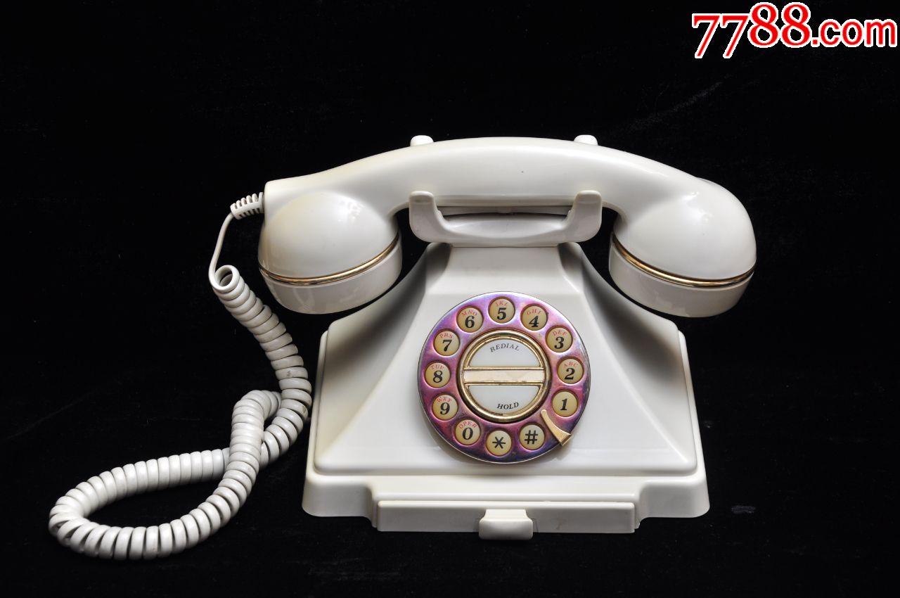 派拉蒙ha1929白色座机电话