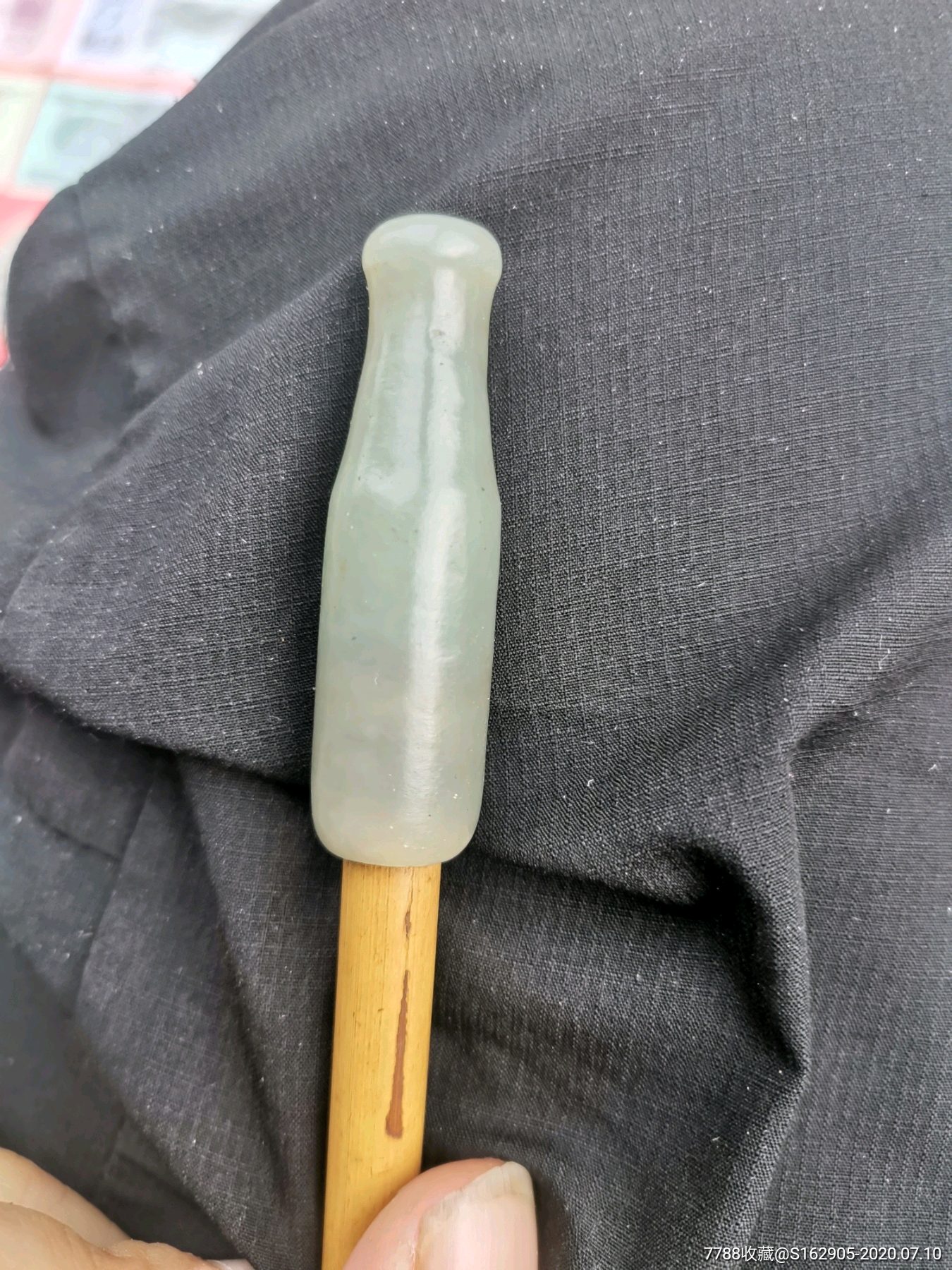 和田玉烟嘴烟袋一套下乡一手货