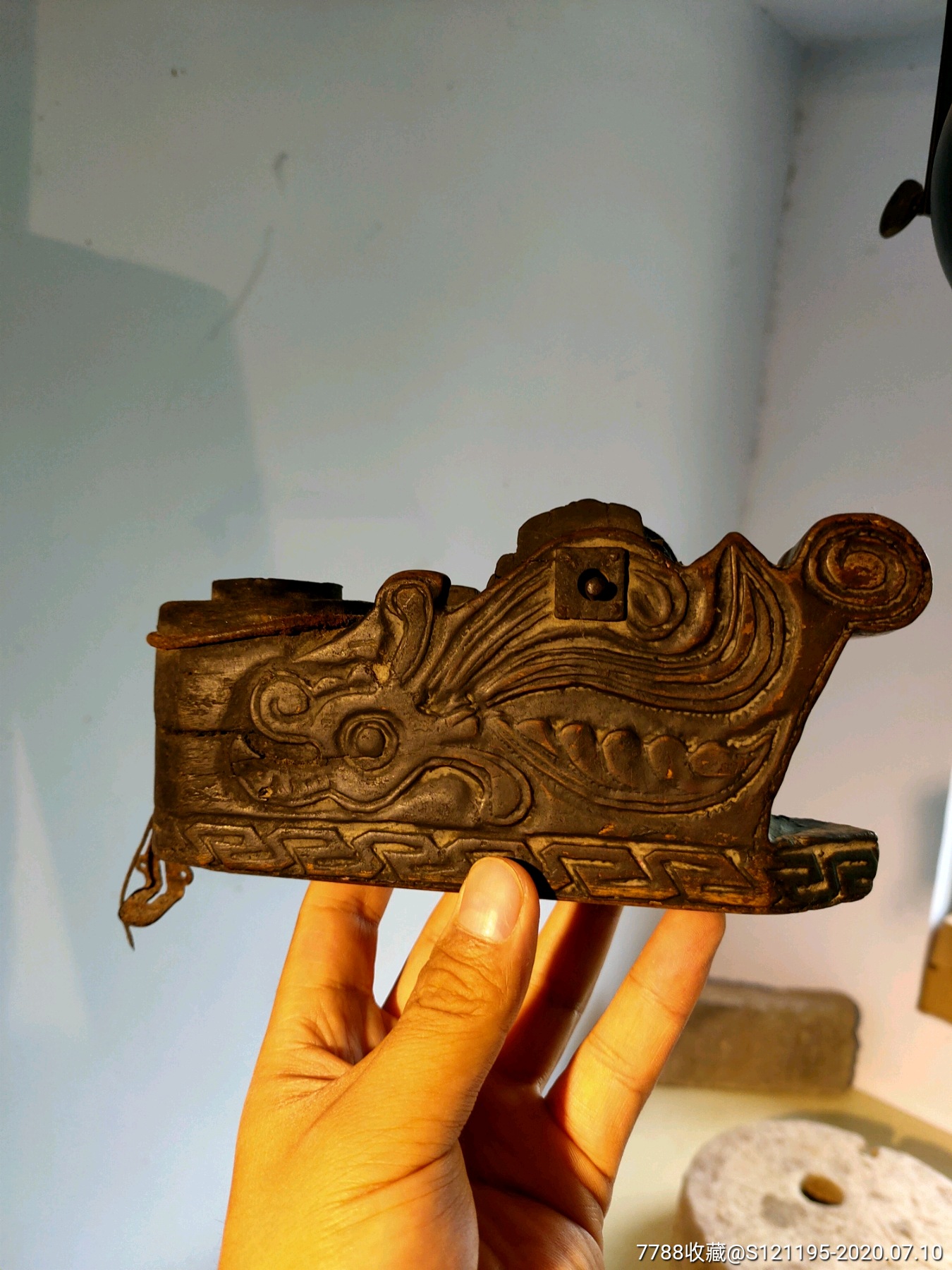 精工制作!品相完好无损!简介:墨斗,